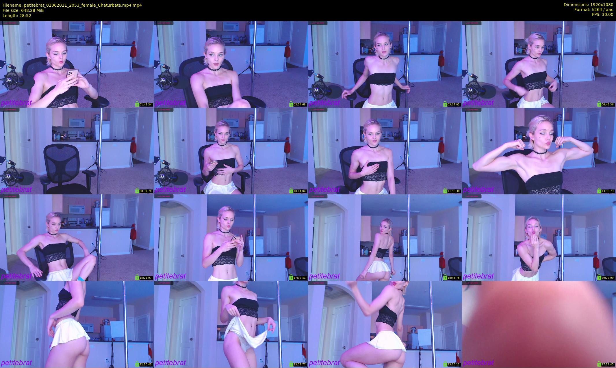 petitebrat — 29 minute Chaturbate female cam show recording, 1080p, Jun 2, 2021