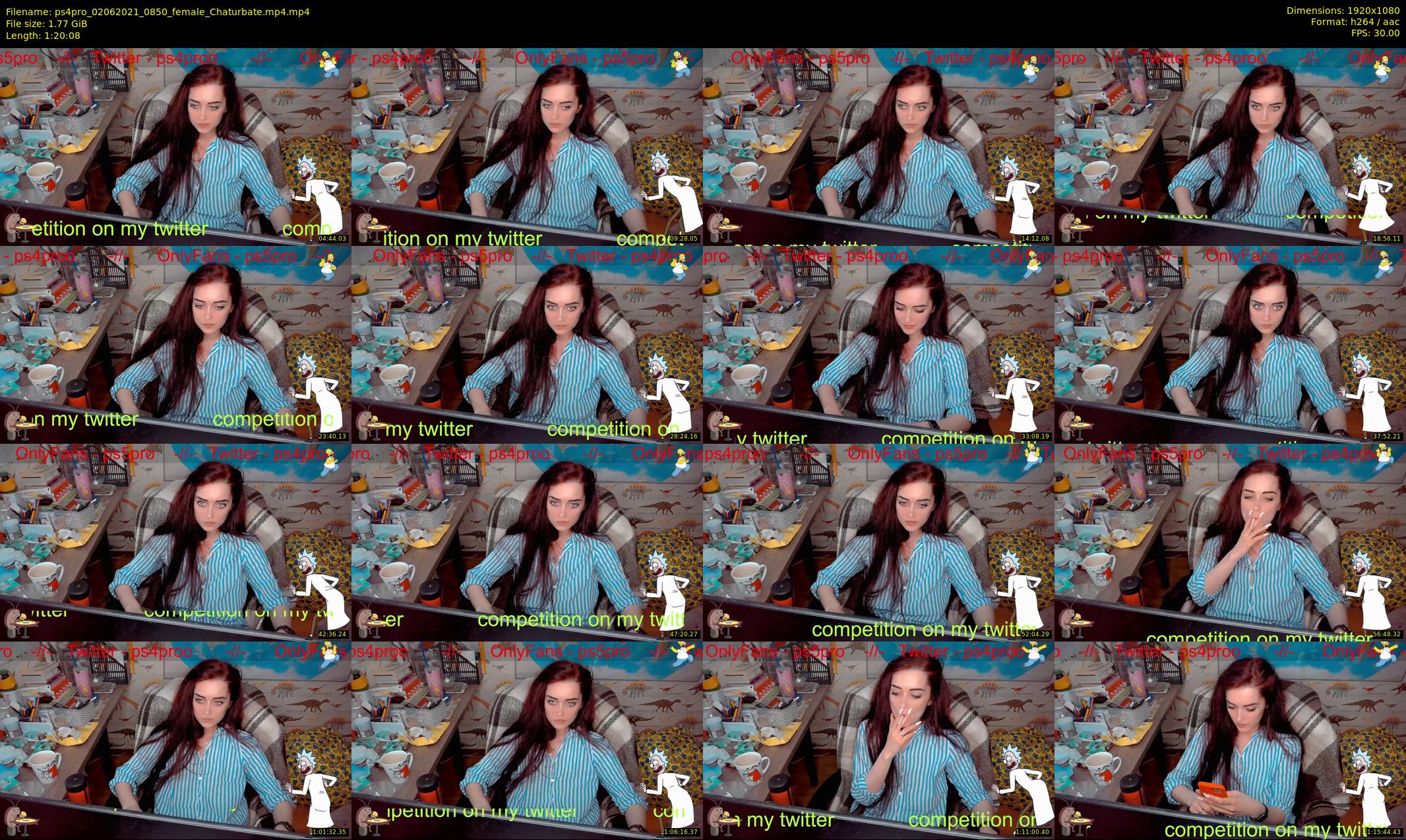 ps4pro — 81 minute Chaturbate female cam show recording, 1080p, Jun 2, 2021