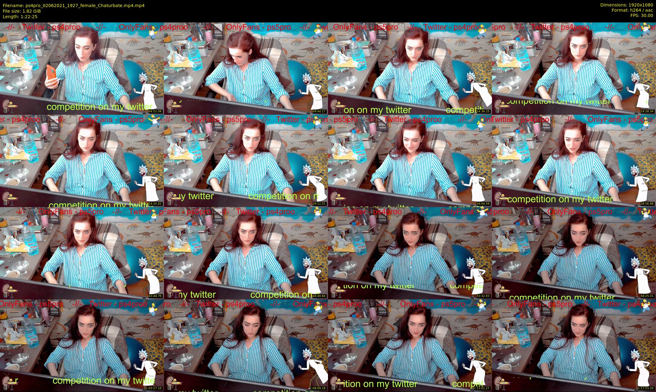 ps4pro — 83 minute Chaturbate female cam show recording, 1080p, Jun 2, 2021