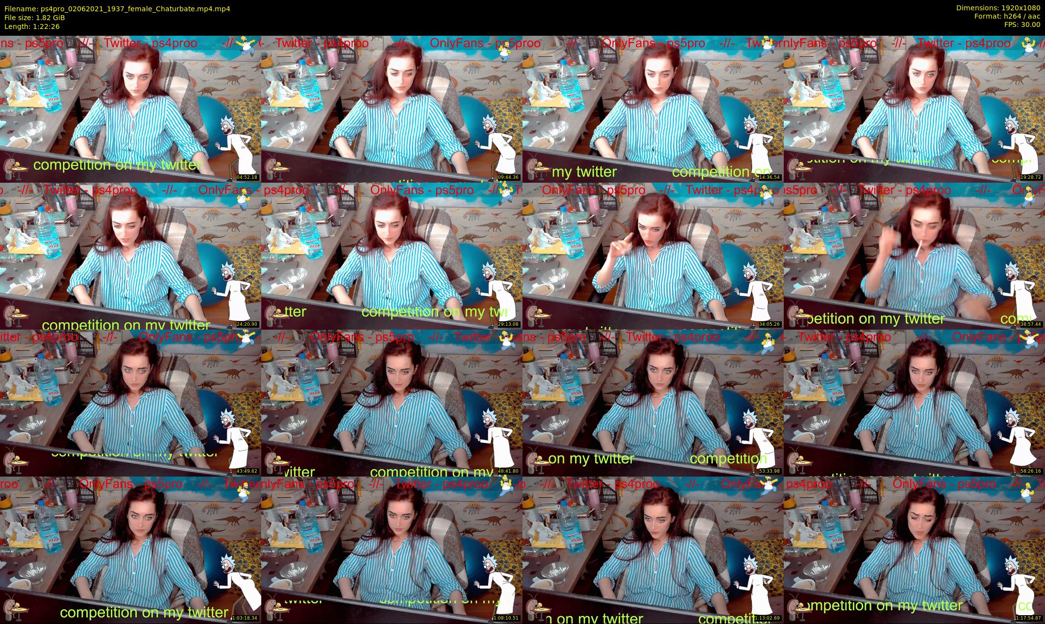 ps4pro — 83 minute Chaturbate female cam show recording, 1080p, Jun 2, 2021
