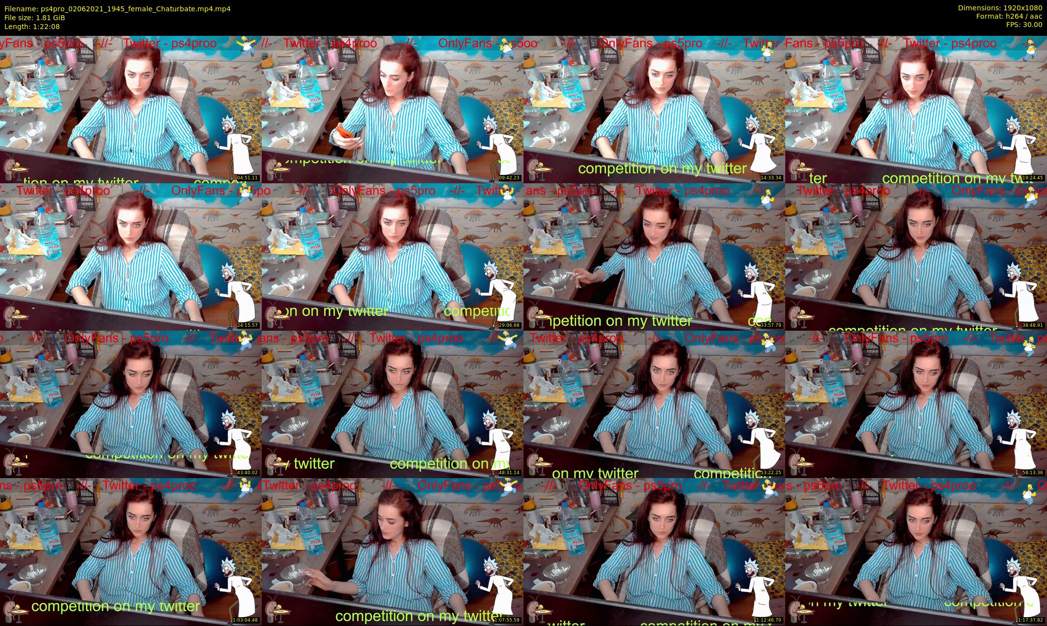 ps4pro — 83 minute Chaturbate female cam show recording, 1080p, Jun 2, 2021
