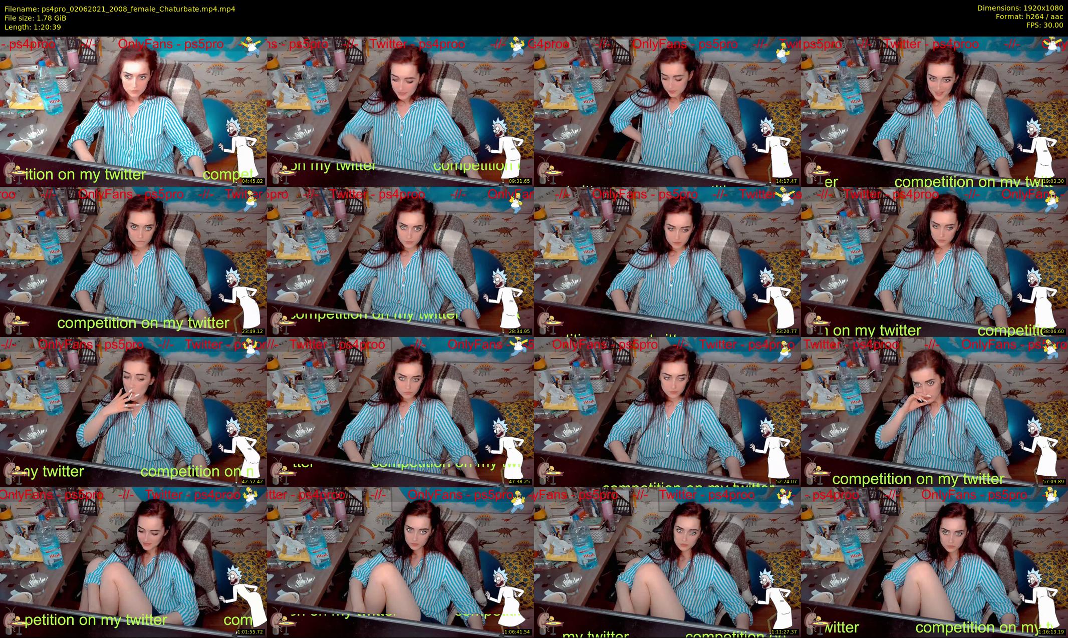 ps4pro — 81 minute Chaturbate female cam show recording, 1080p, Jun 2, 2021