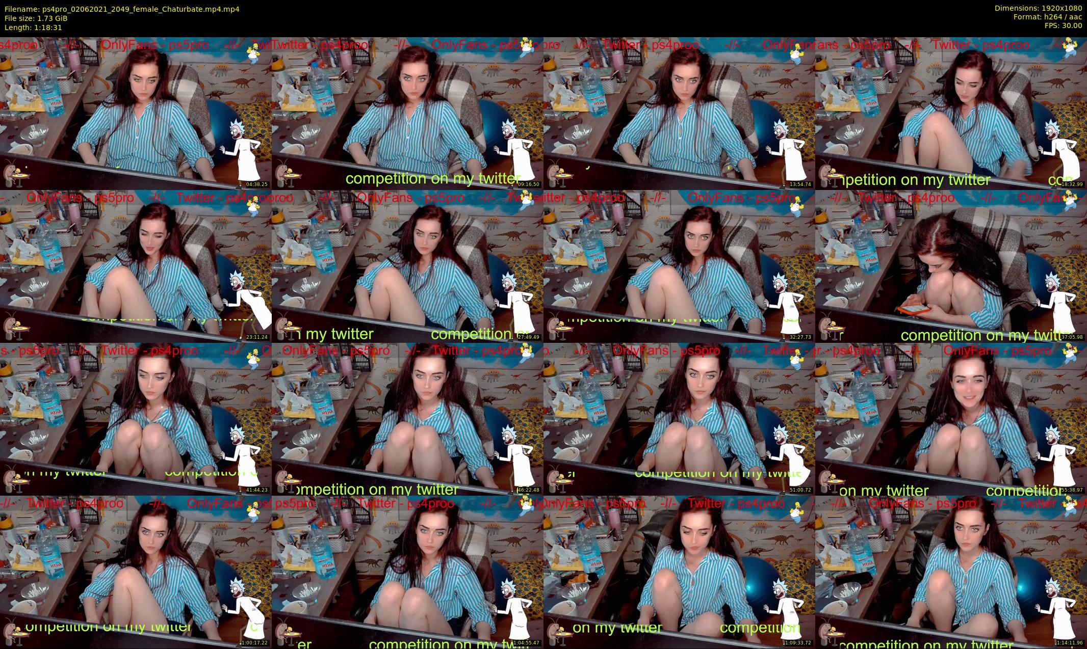 ps4pro — 79 minute Chaturbate female cam show recording, 1080p, Jun 2, 2021