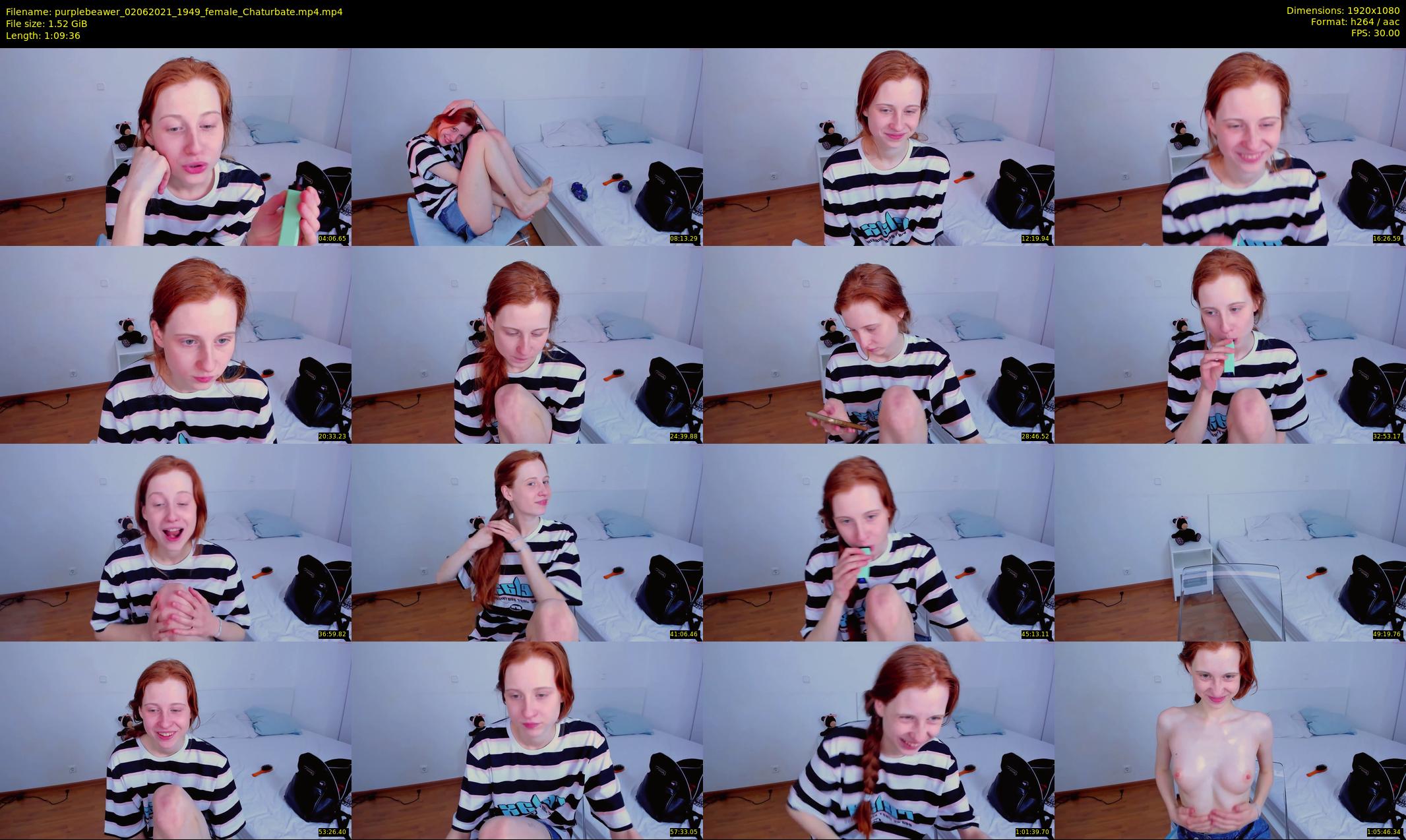 purplebeawer — 70 minute Chaturbate female cam show recording, 1080p, Jun 2, 2021