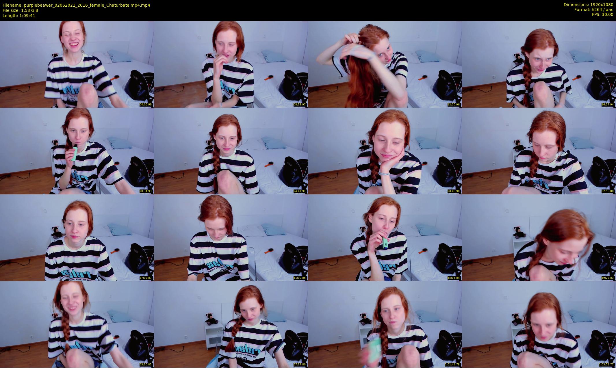 purplebeawer — 70 minute Chaturbate female cam show recording, 1080p, Jun 2, 2021