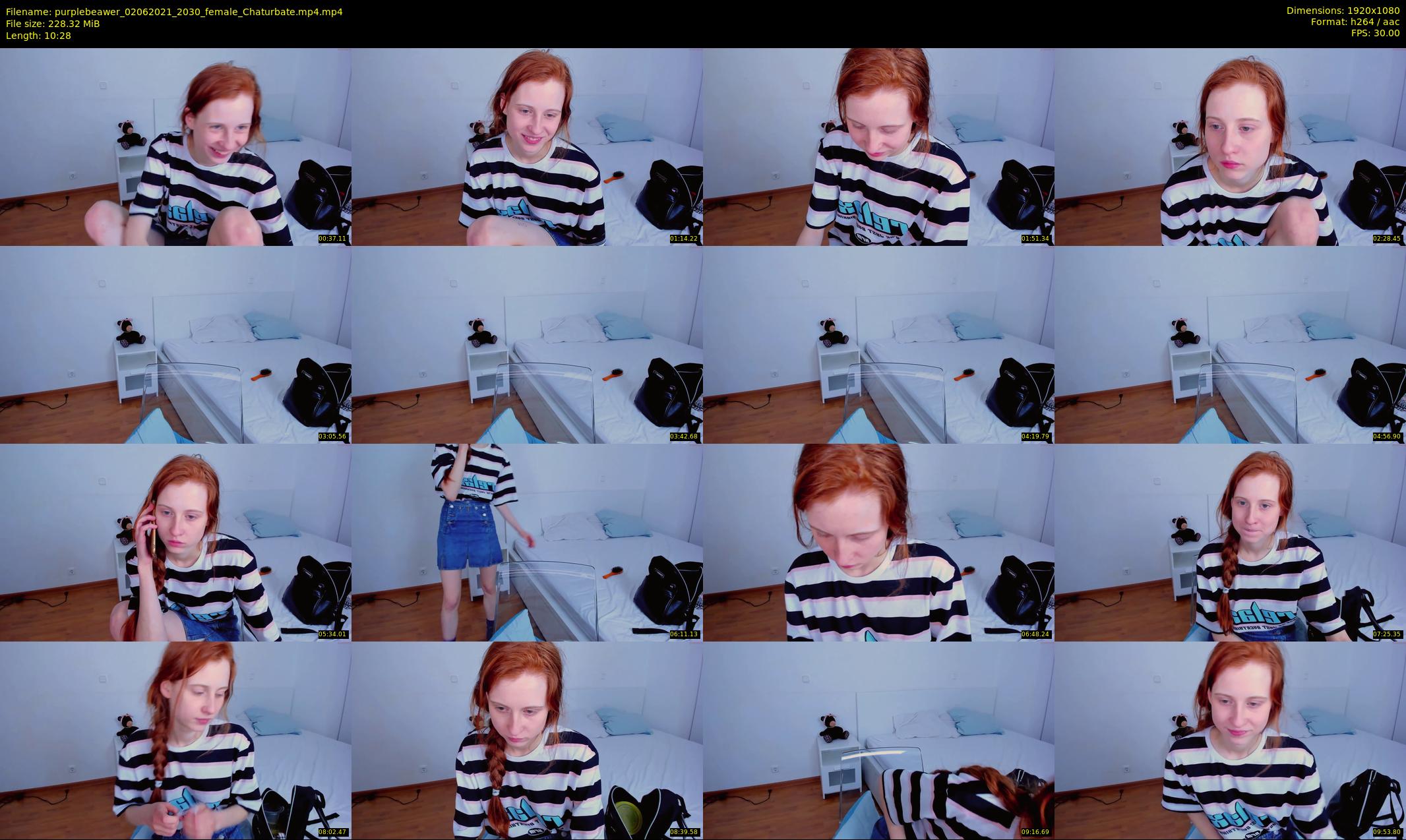 purplebeawer — 11 minute Chaturbate female cam show recording, 1080p, Jun 2, 2021