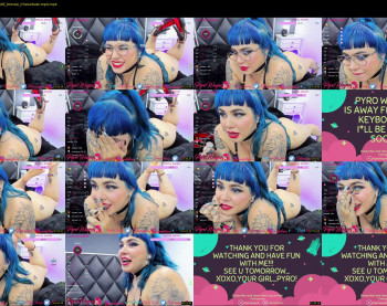 pyrowayne — 59 minute Chaturbate female cam show recording, 1080p, Jun 3, 2021