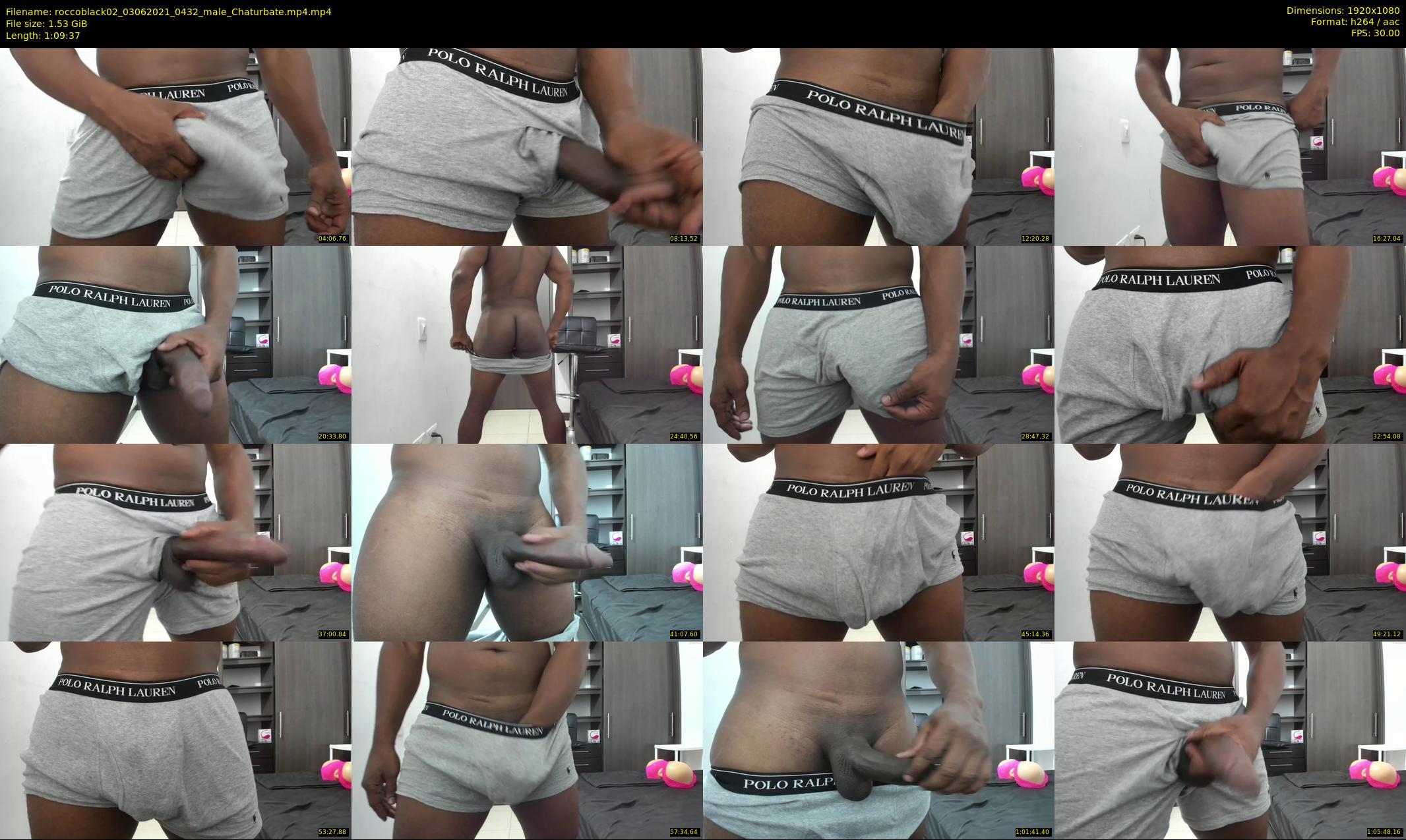 roccoblack02 — 70 minute Chaturbate male cam show recording, 1080p, Jun 3, 2021