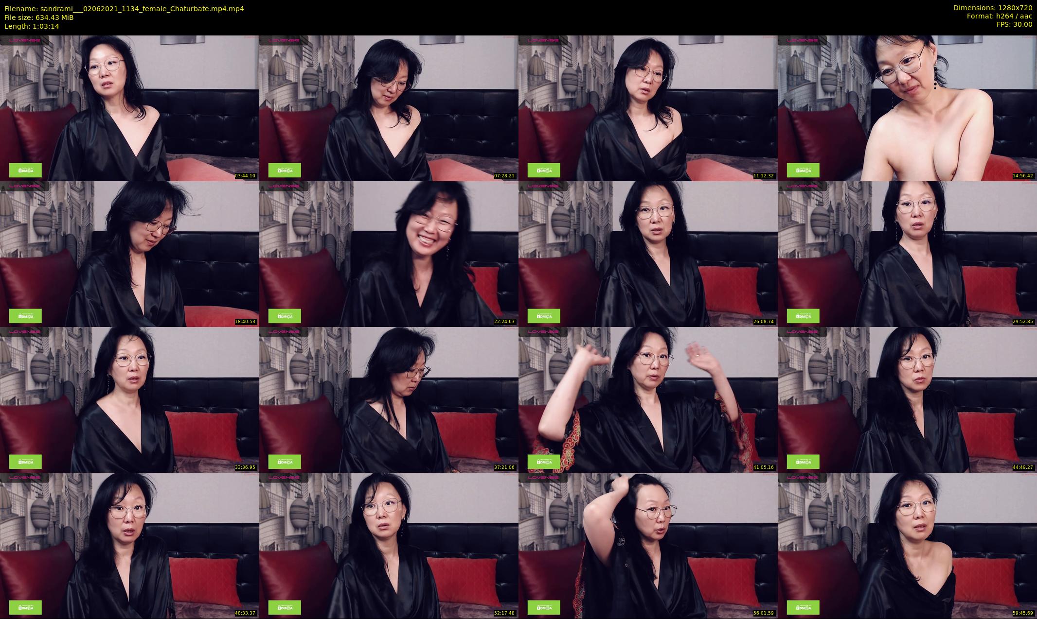 sandrami__ — 64 minute Chaturbate female cam show recording, 720p, Jun 2, 2021