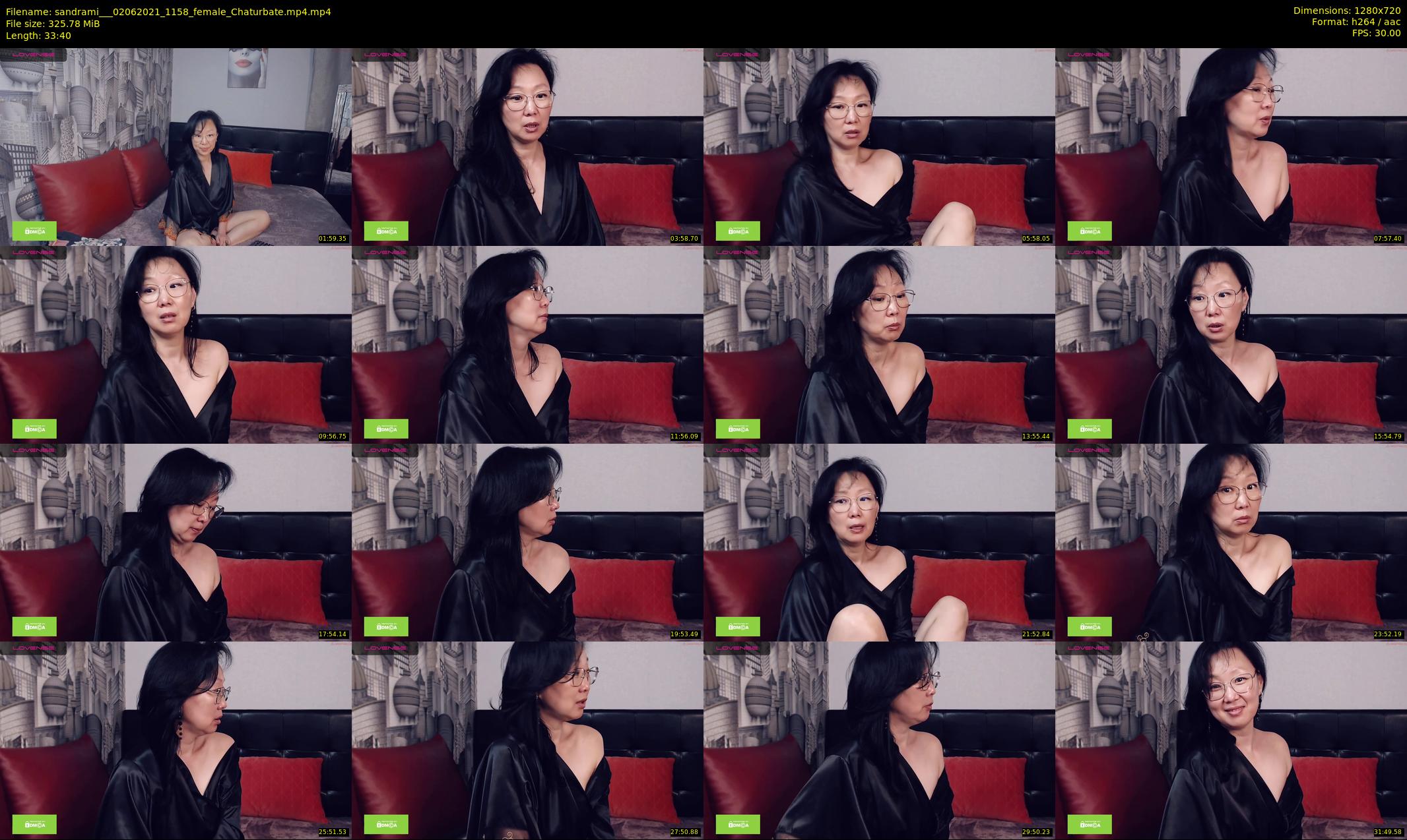 sandrami__ — 34 minute Chaturbate female cam show recording, 720p, Jun 2, 2021