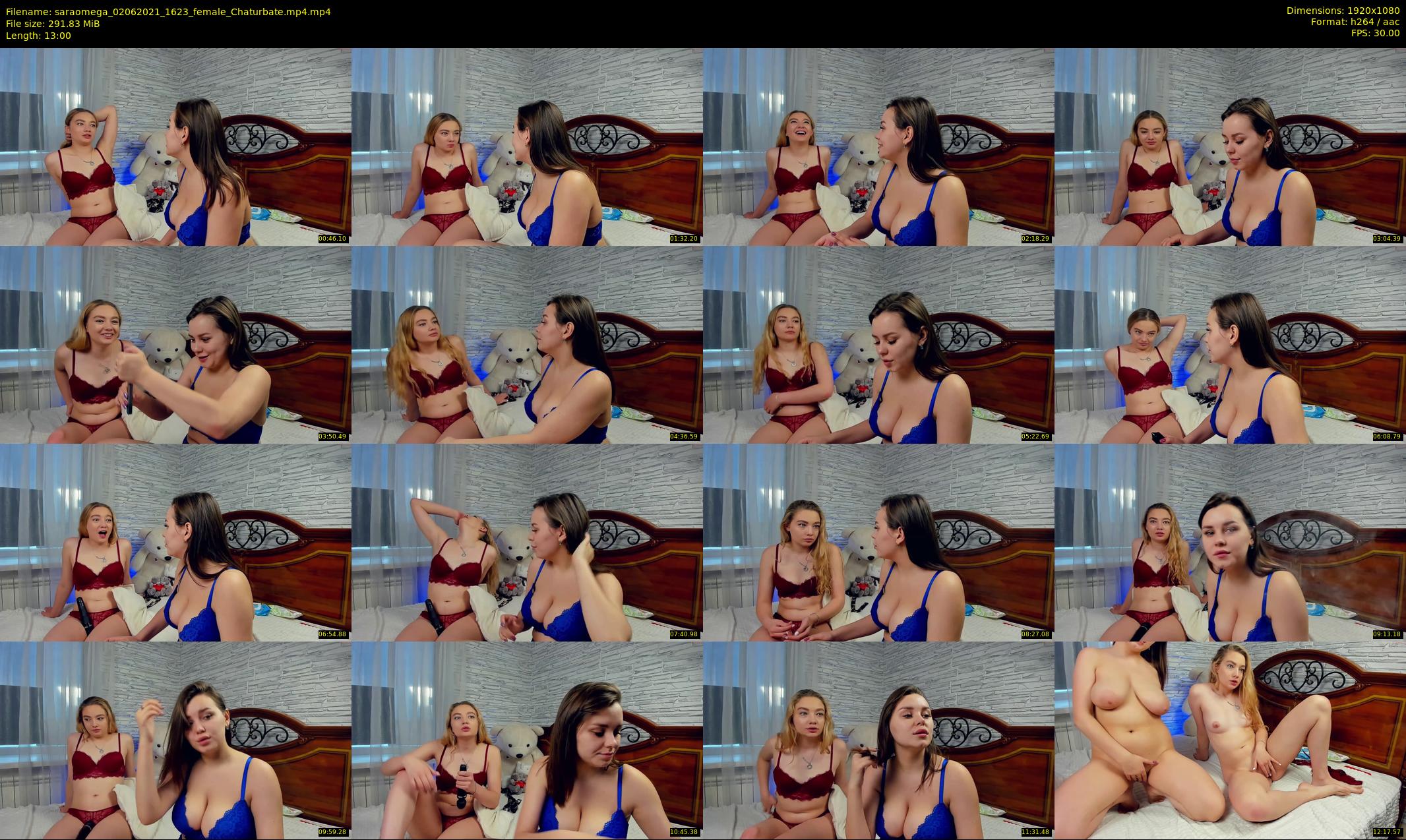 saraomega — 13 minute Chaturbate couple cam show recording, 1080p, Jun 2, 2021