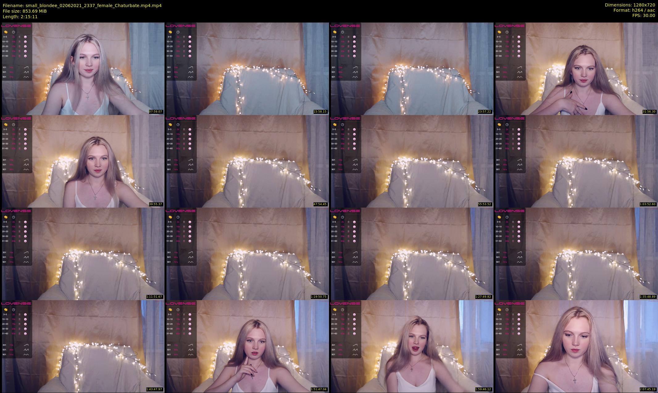 small_blondee — 136 minute Chaturbate female cam show recording, 720p, Jun 2, 2021