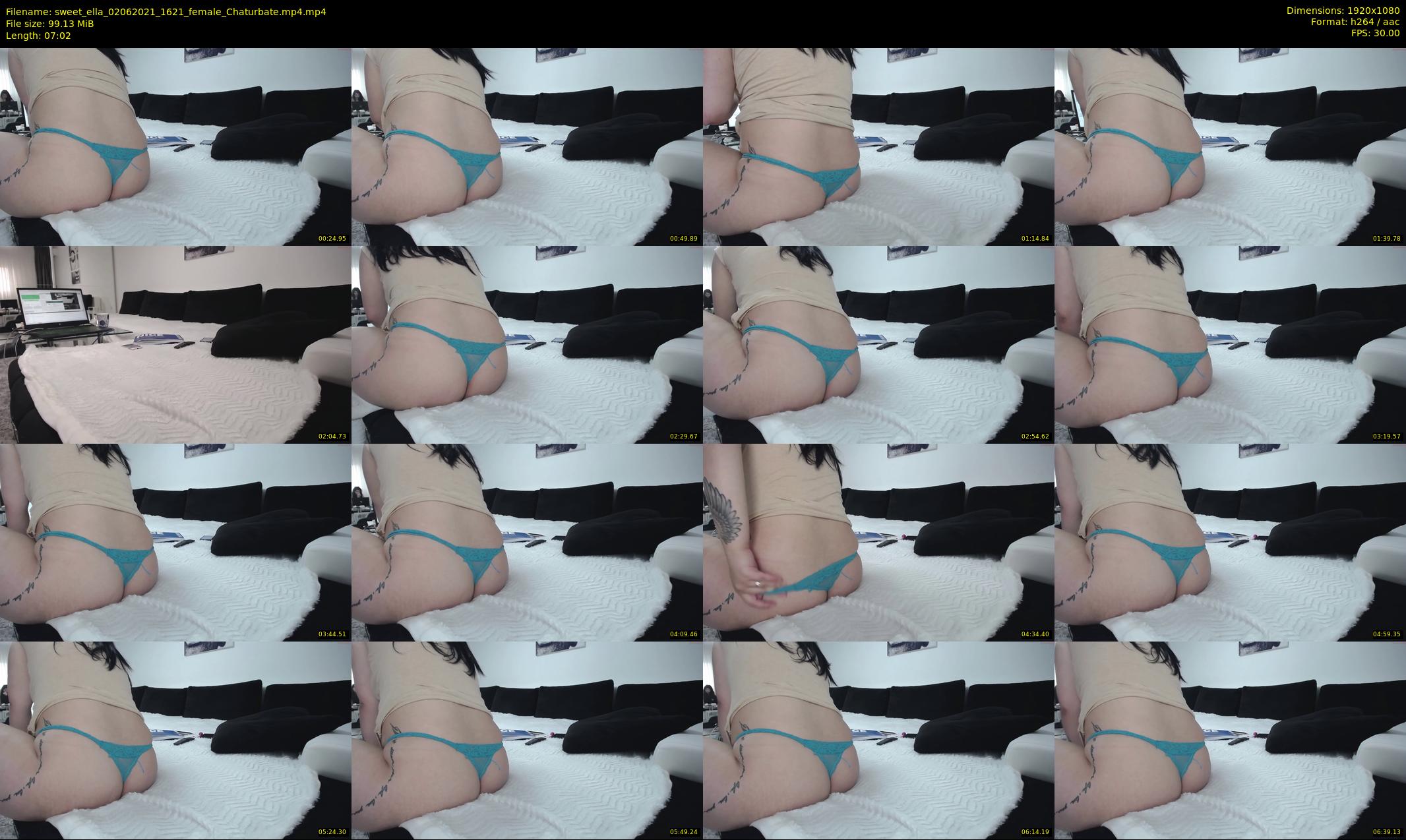 sweet_ella — 8 minute Chaturbate female cam show recording, 1080p, Jun 2, 2021