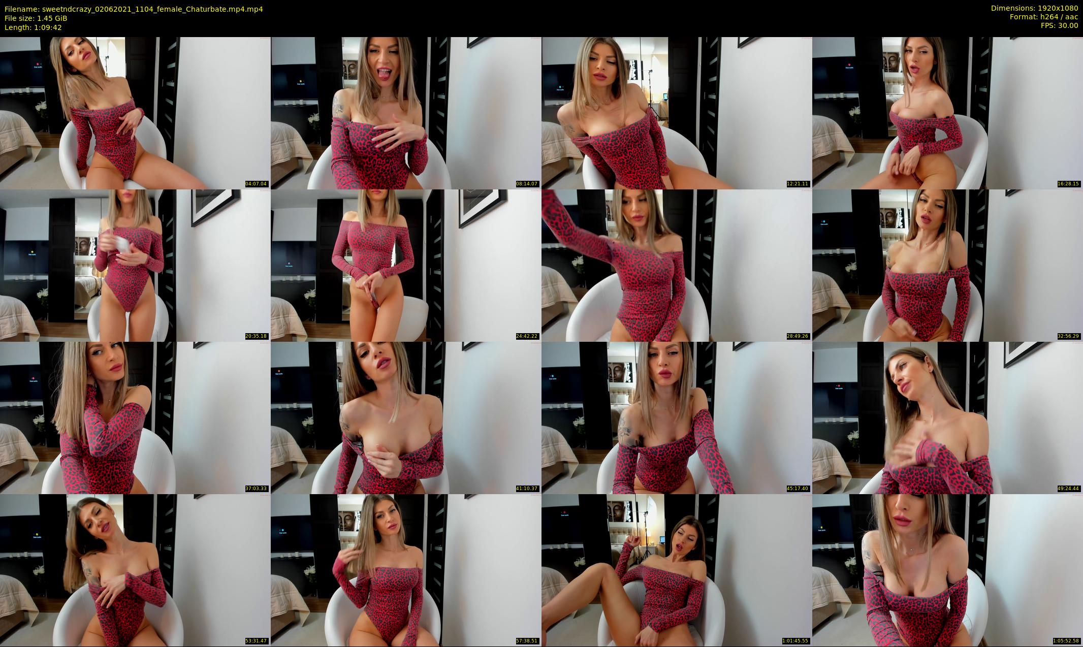 sweetndcrazy — 70 minute Chaturbate female cam show recording, 1080p, Jun 2, 2021