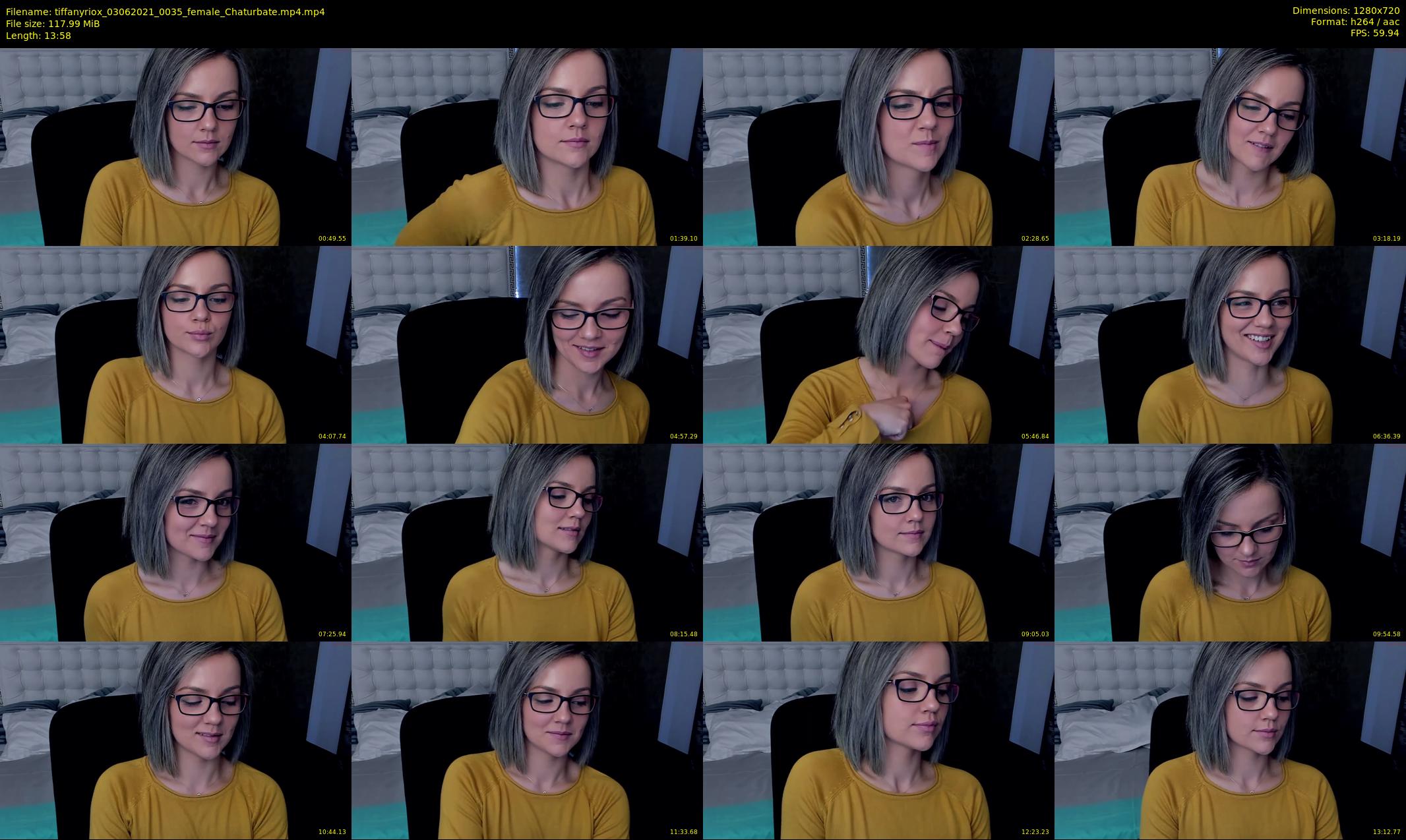 tiffanyriox — 14 minute Chaturbate female cam show recording, 720p, Jun 3, 2021
