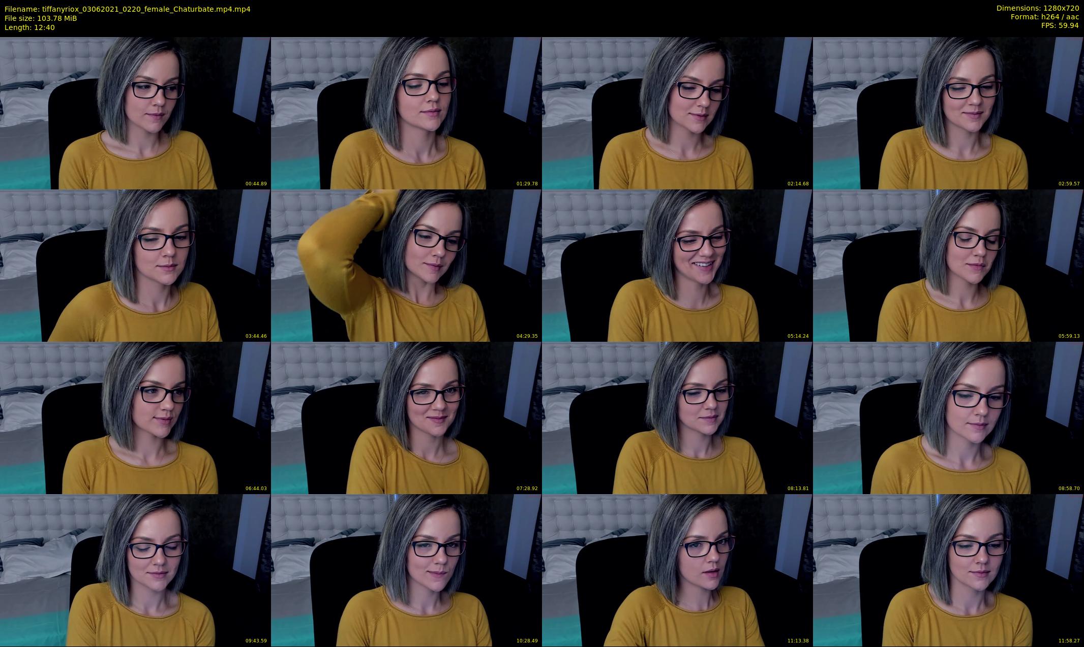 tiffanyriox — 13 minute Chaturbate female cam show recording, 720p, Jun 3, 2021