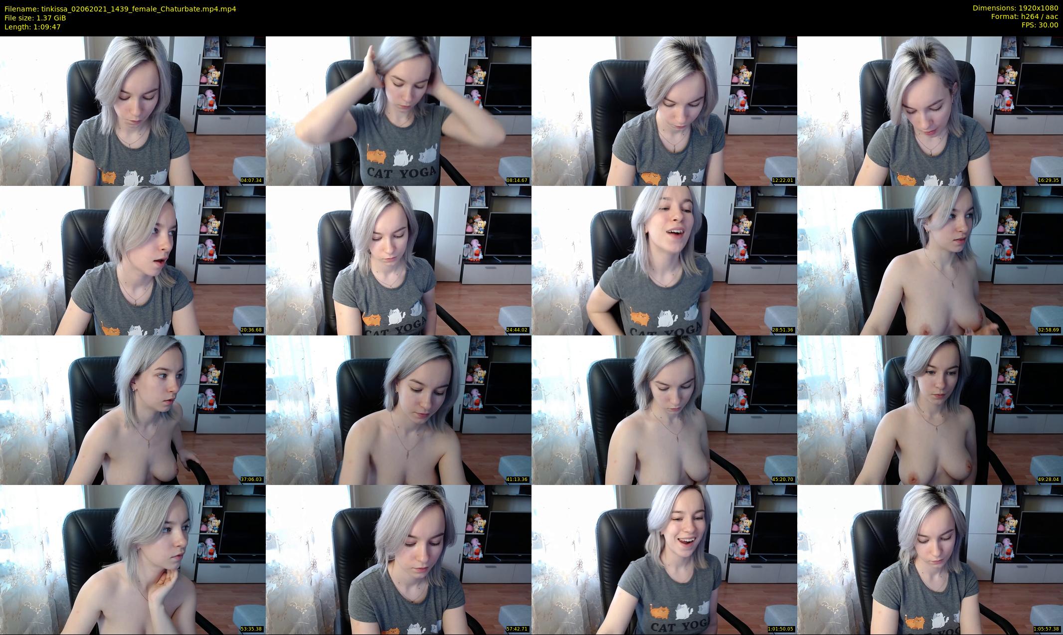 tinkissa — 70 minute Chaturbate couple cam show recording, 1080p, Jun 2, 2021