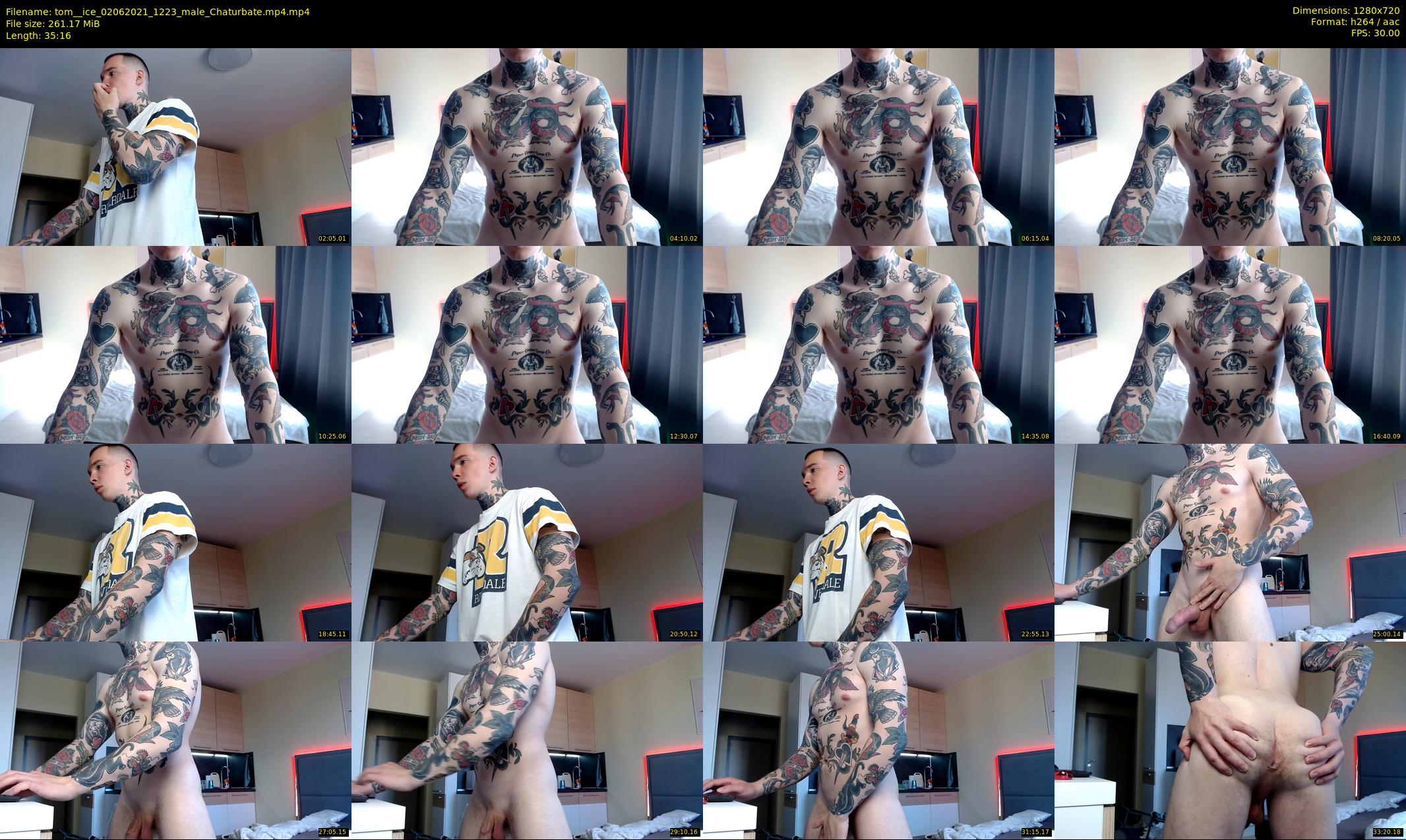 tom__ice — 36 minute Chaturbate male cam show recording, 720p, Jun 2, 2021