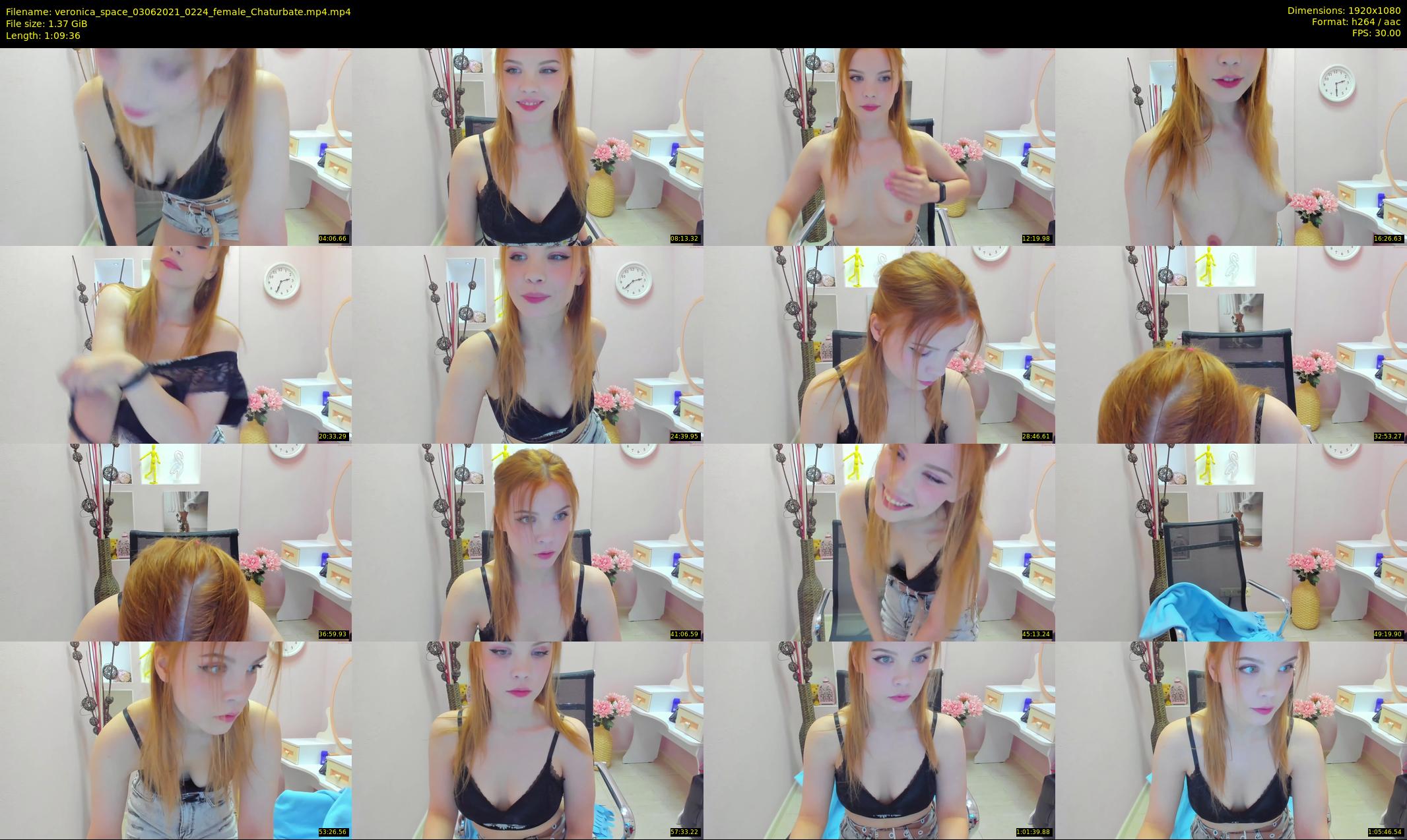 veronica_space — 70 minute Chaturbate female cam show recording, 1080p, Jun 3, 2021