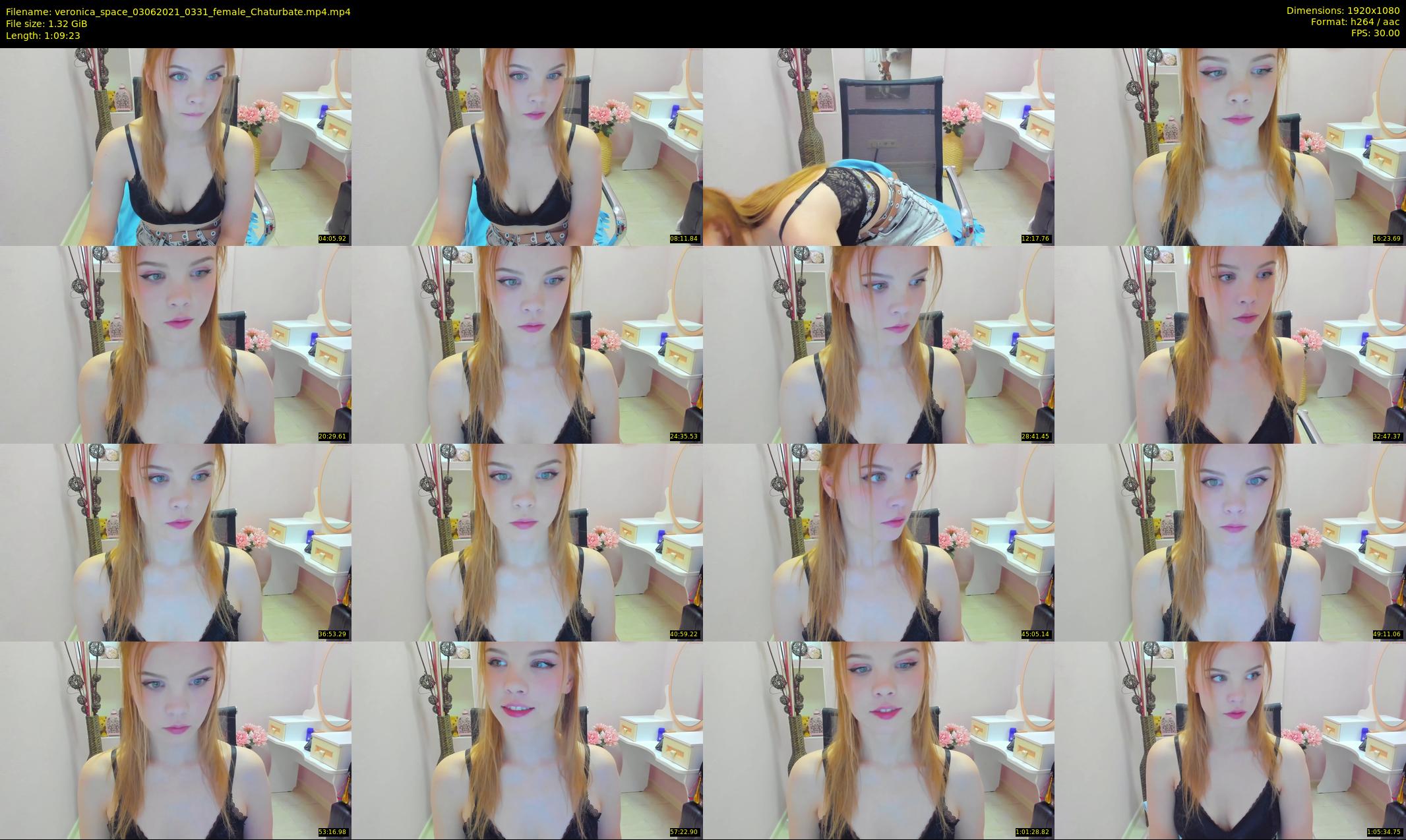veronica_space — 70 minute Chaturbate female cam show recording, 1080p, Jun 3, 2021
