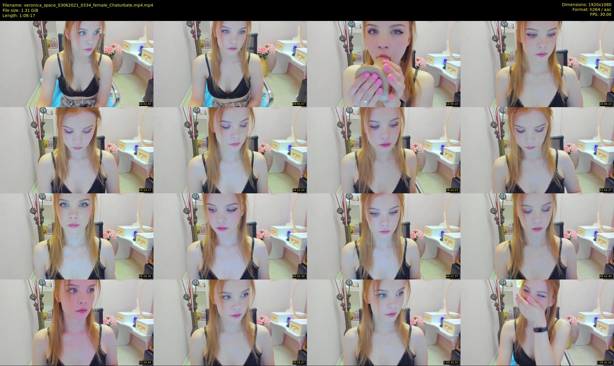 veronica_space — 69 minute Chaturbate female cam show recording, 1080p, Jun 3, 2021