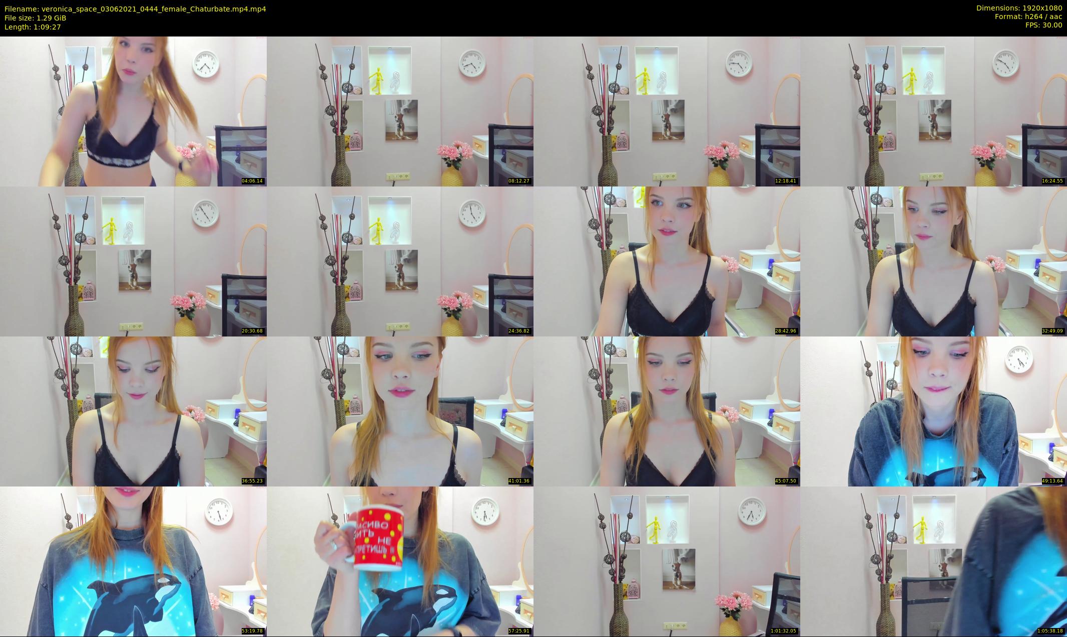 veronica_space — 70 minute Chaturbate female cam show recording, 1080p, Jun 3, 2021
