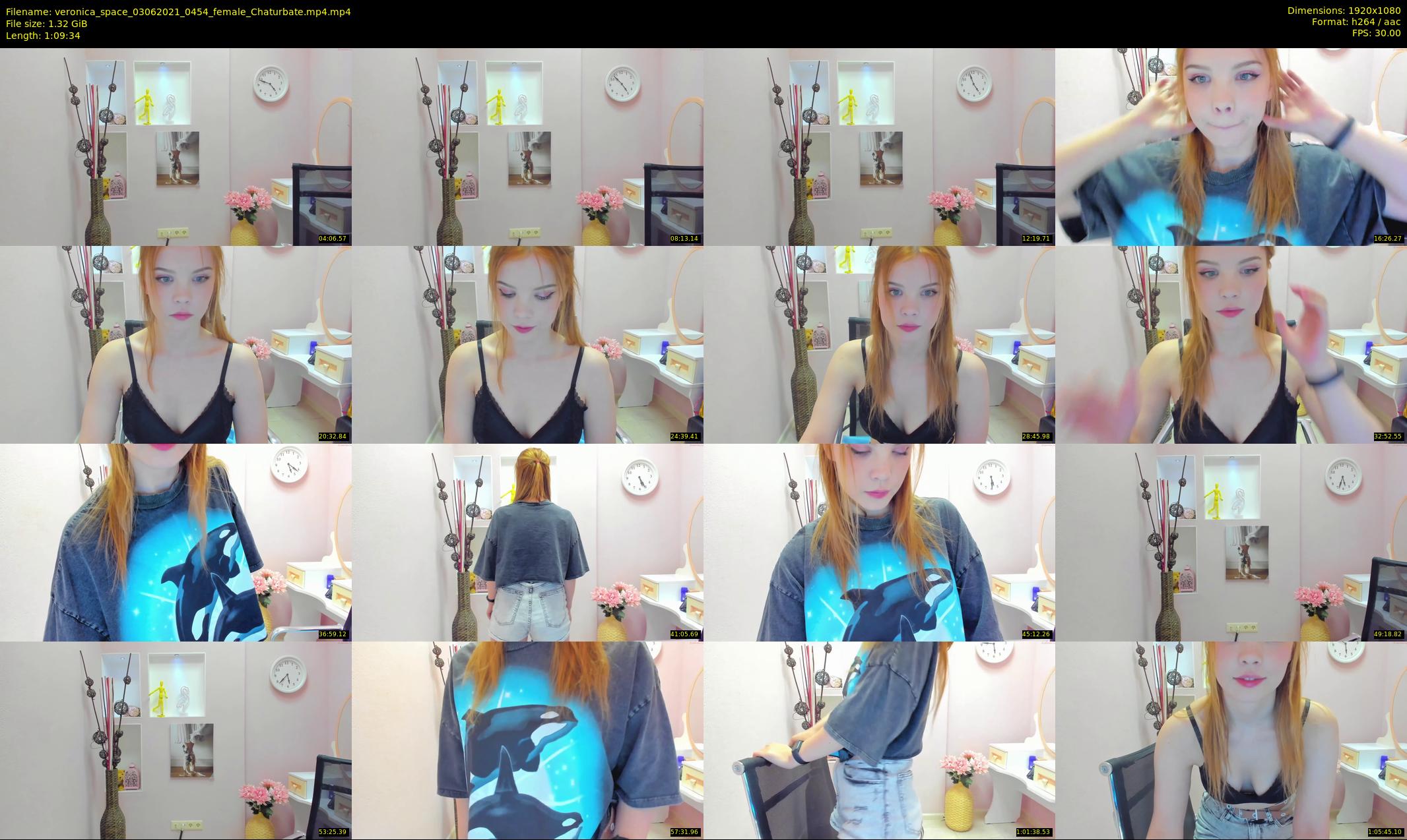 veronica_space — 70 minute Chaturbate female cam show recording, 1080p, Jun 3, 2021