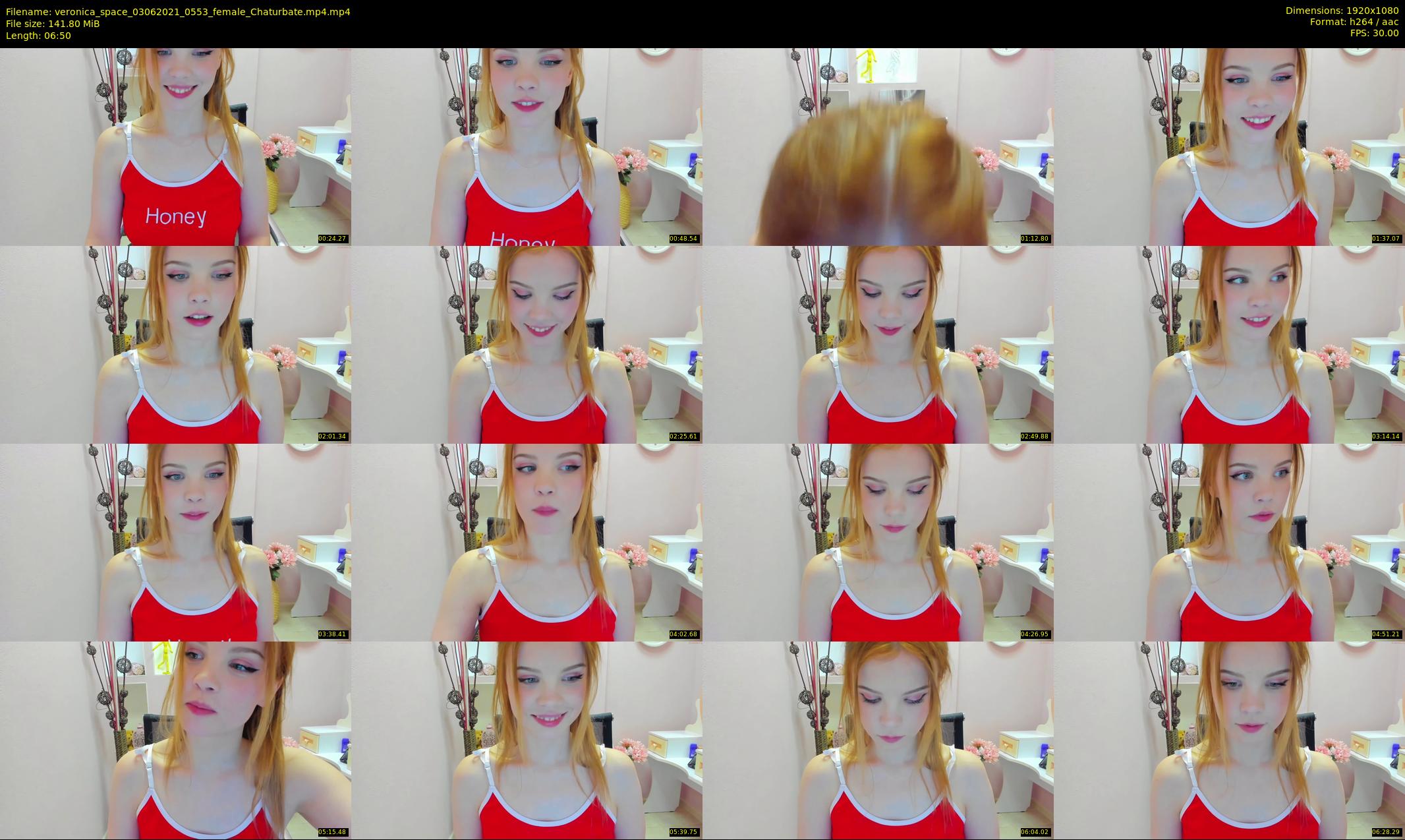veronica_space — 7 minute Chaturbate female cam show recording, 1080p, Jun 3, 2021