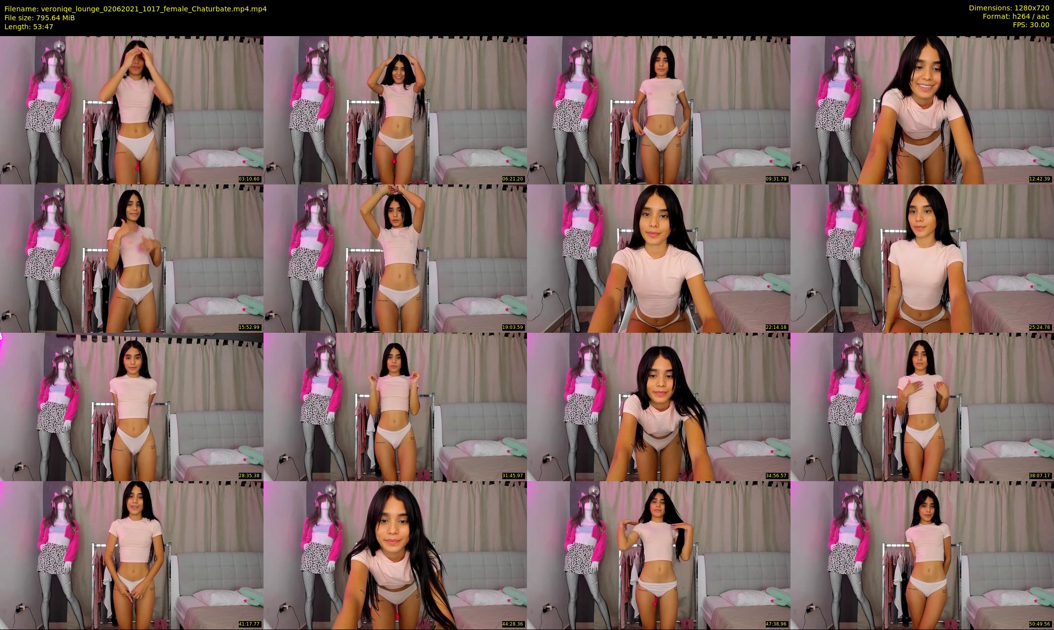 veroniqe_lounge — 54 minute Chaturbate couple cam show recording, 720p, Jun 2, 2021