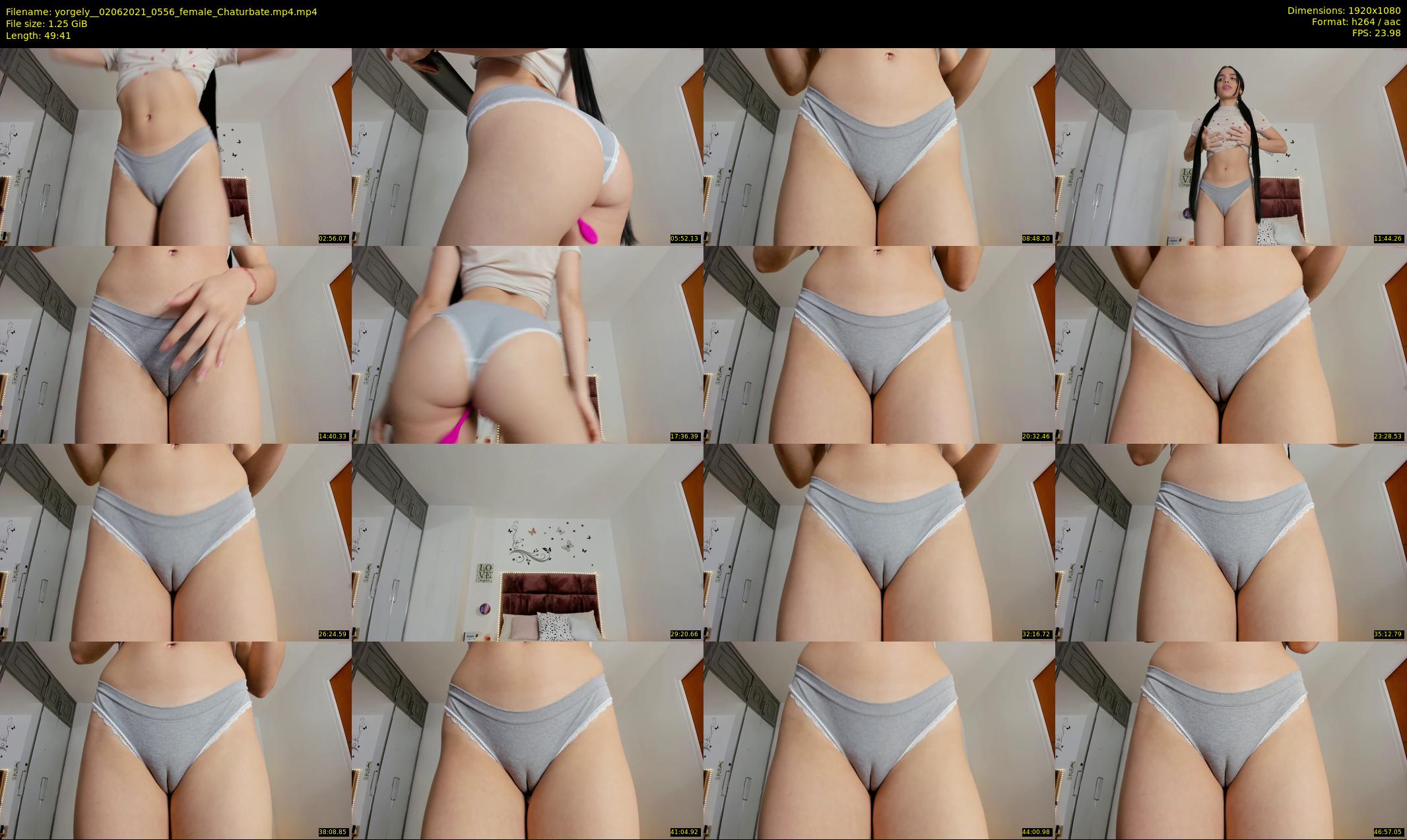 yorgely_ — 50 minute Chaturbate female cam show recording, 1080p, Jun 2, 2021