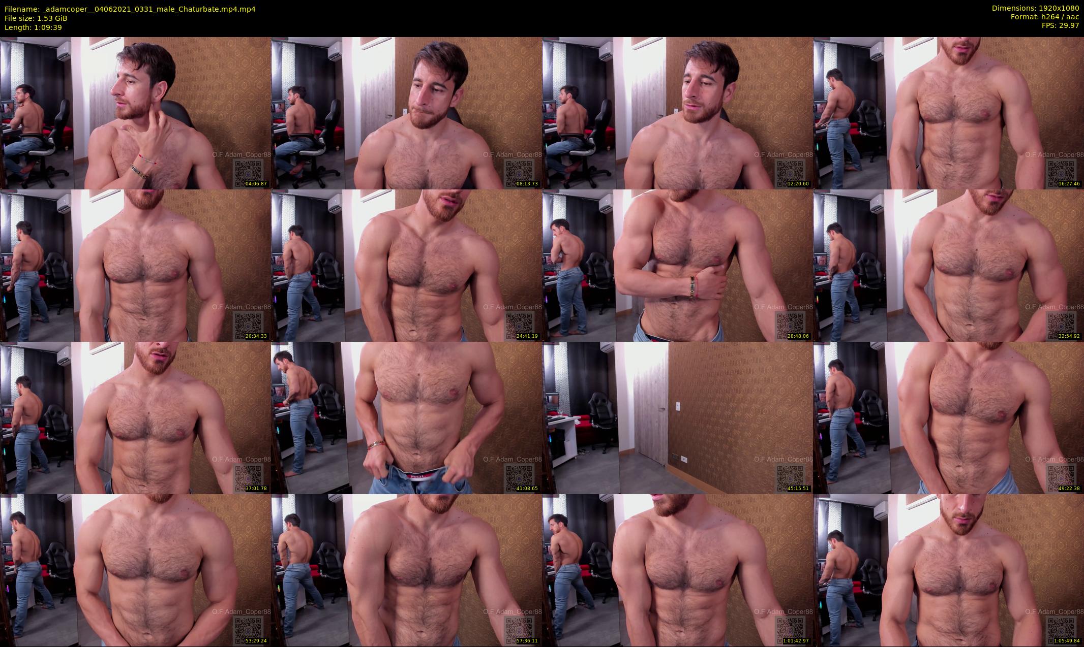 _adamcoper_ — 70 minute Chaturbate male cam show recording, 1080p, Jun 4, 2021