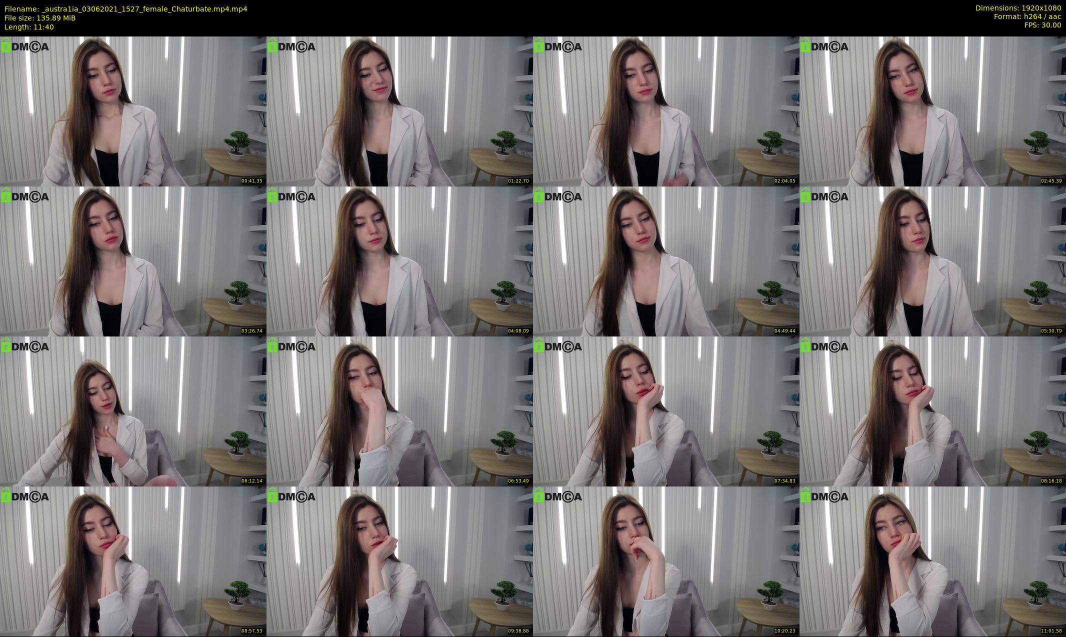 _austra1ia — 12 minute Chaturbate female cam show recording, 1080p, Jun 3, 2021