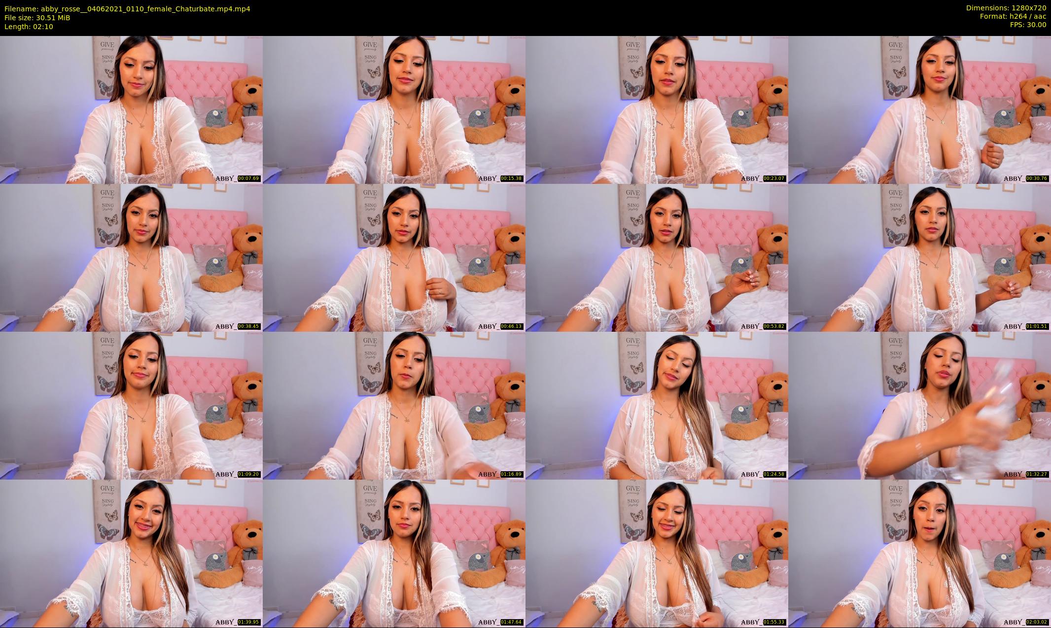 abby_rosse_ — 3 minute Chaturbate female cam show recording, 720p, Jun 4, 2021
