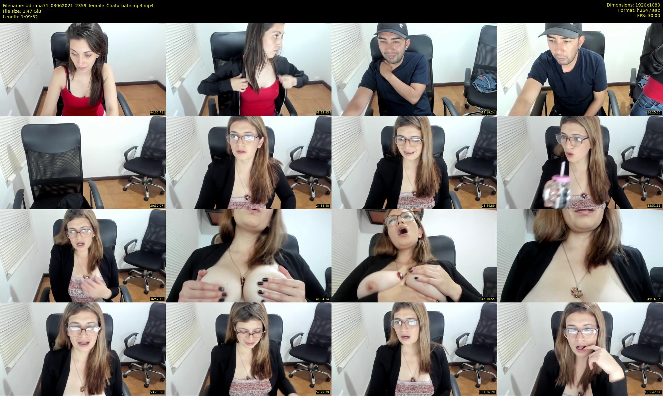 adriana71 — 70 minute Chaturbate couple cam show recording, 1080p, Jun 3, 2021