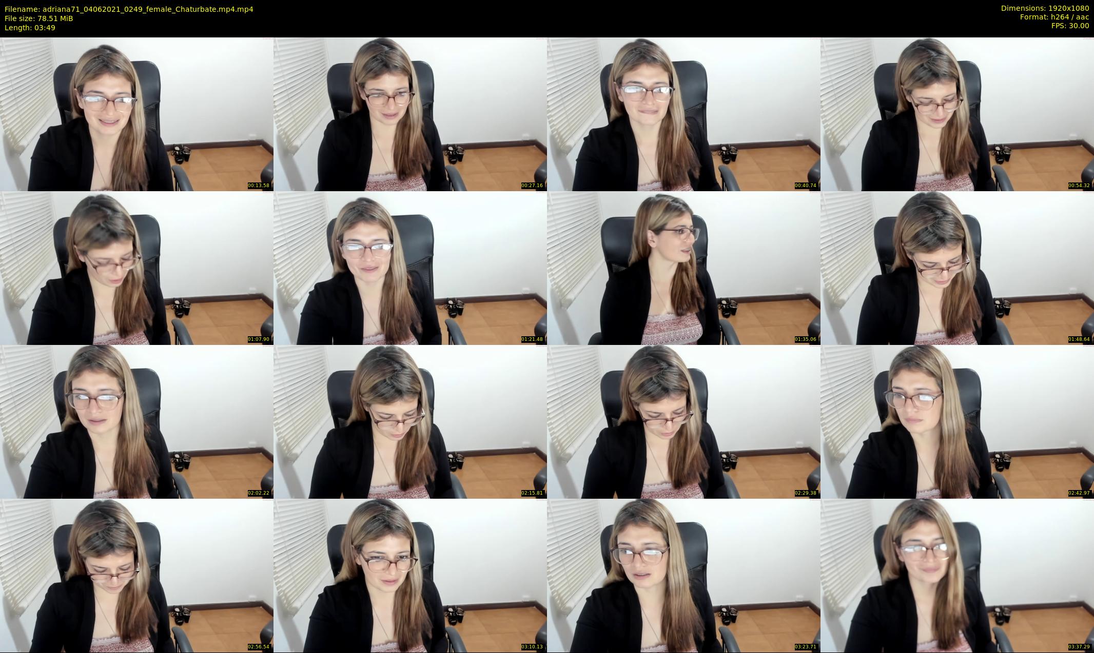 adriana71 — 4 minute Chaturbate couple cam show recording, 1080p, Jun 4, 2021