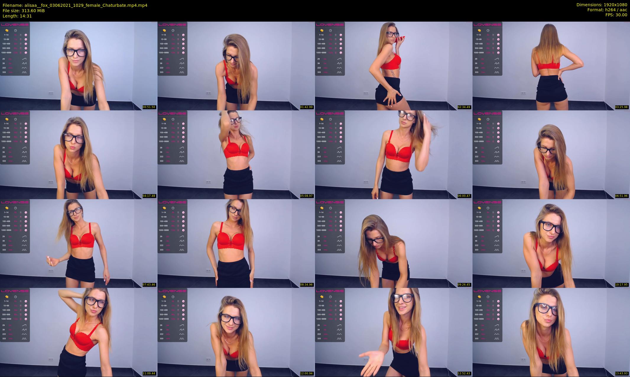 alisaa__fox — 15 minute Chaturbate female cam show recording, 1080p, Jun 3, 2021