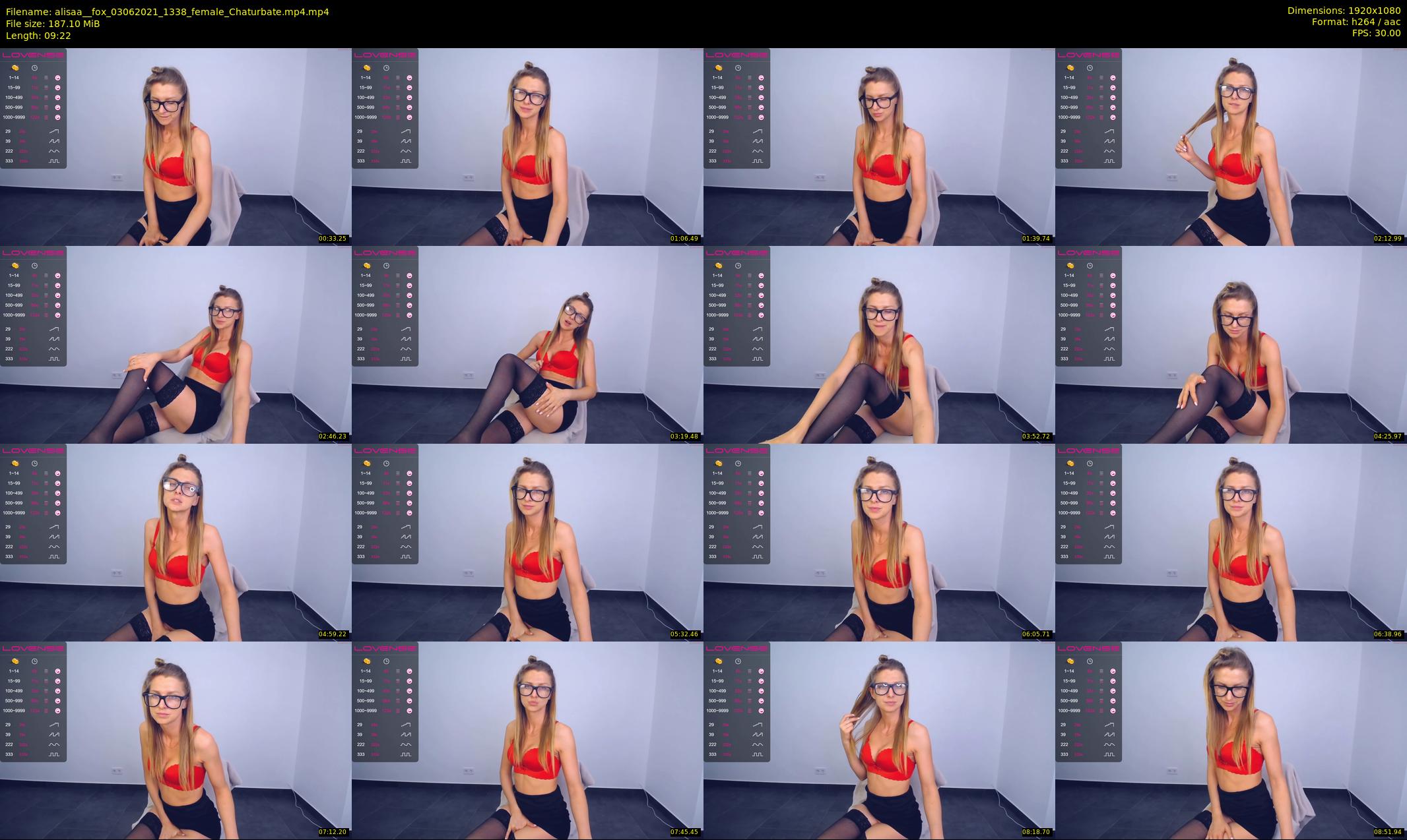 alisaa__fox — 10 minute Chaturbate female cam show recording, 1080p, Jun 3, 2021