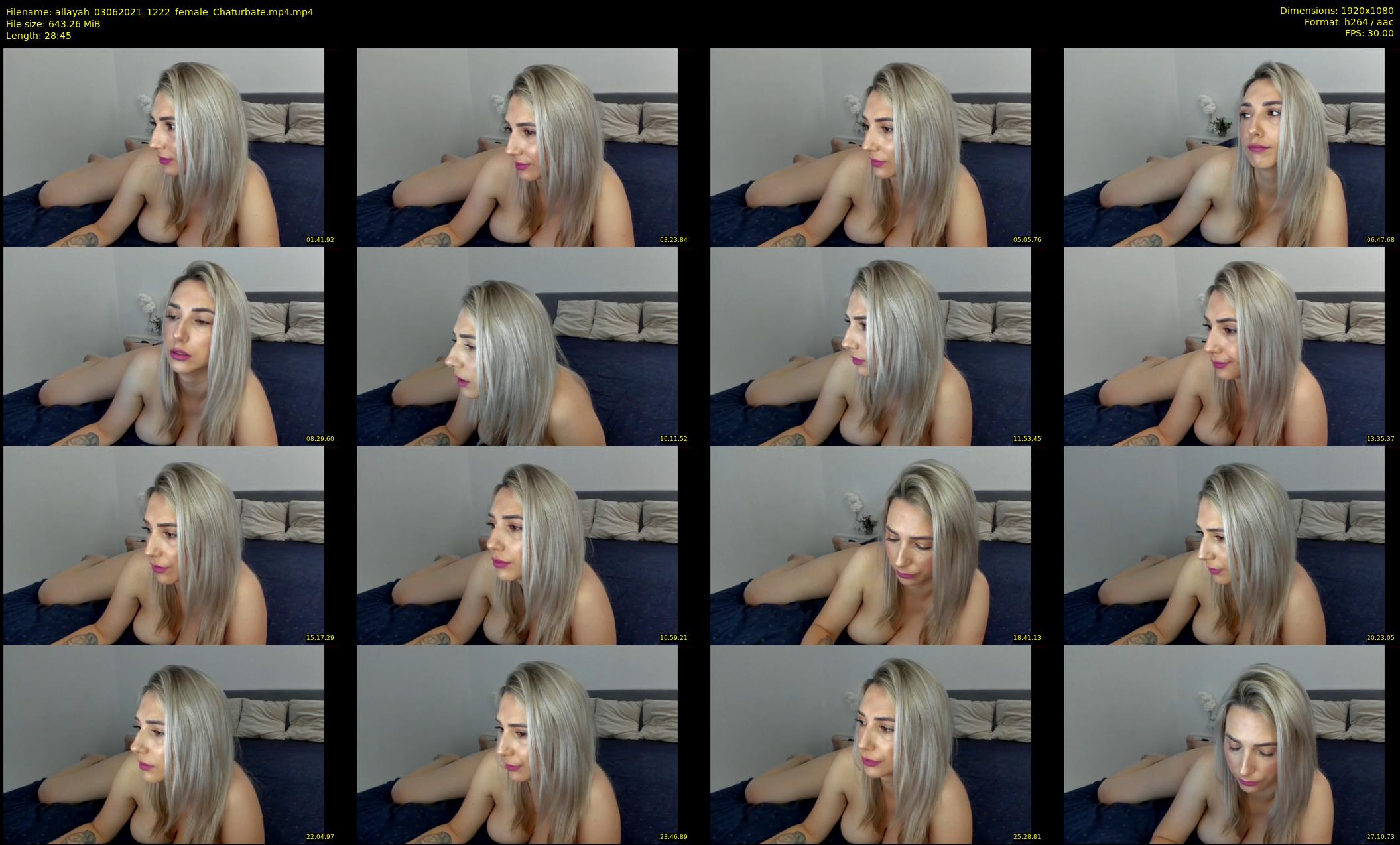 allayah — 29 minute Chaturbate female cam show recording, 1080p, Jun 3, 2021