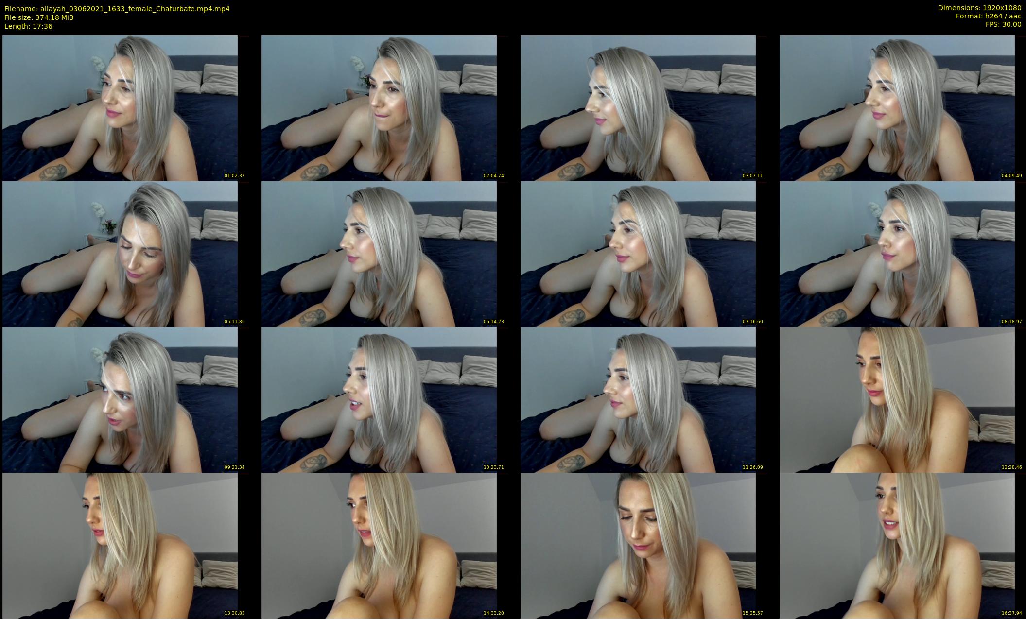allayah — 18 minute Chaturbate female cam show recording, 1080p, Jun 3, 2021
