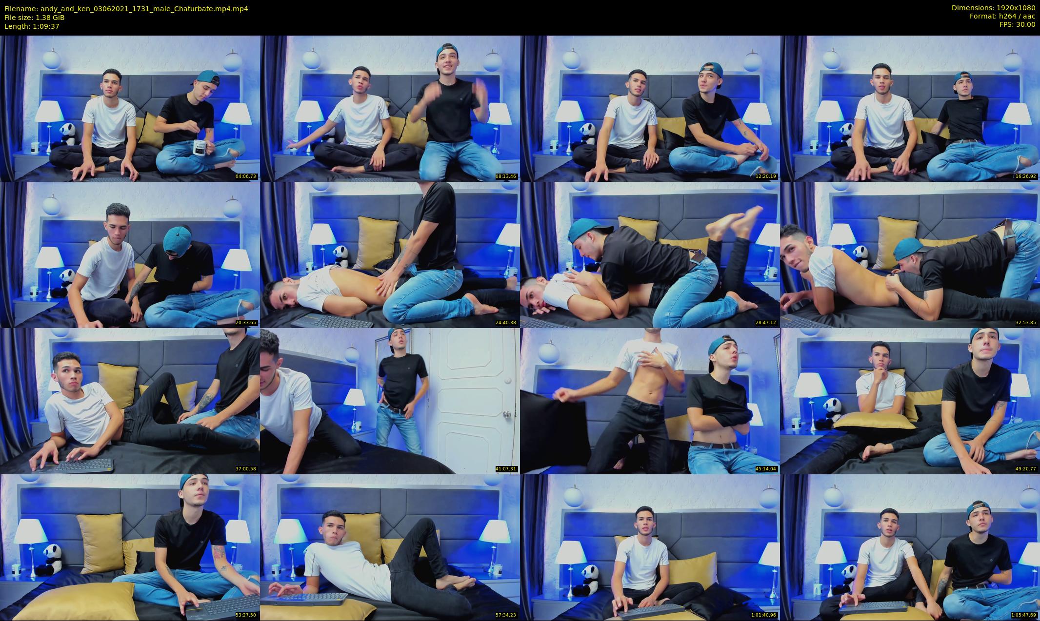 andy_and_ken — 70 minute Chaturbate male cam show recording, 1080p, Jun 3, 2021