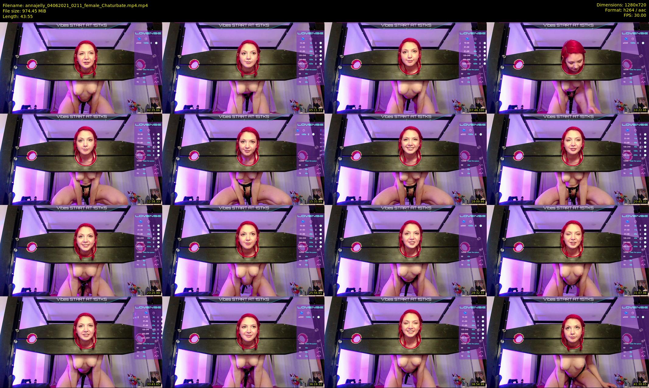 annajelly — 44 minute Chaturbate couple cam show recording, 720p, Jun 4, 2021