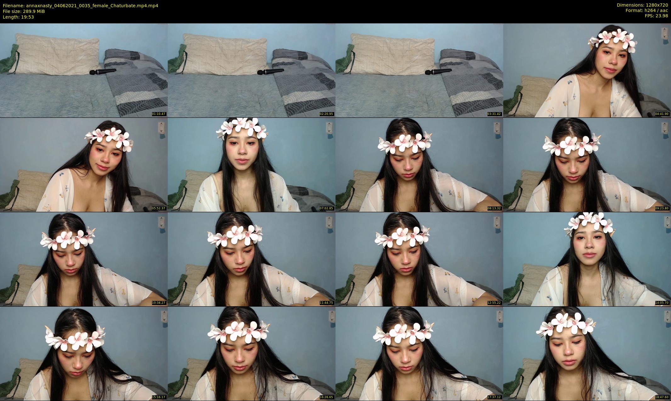 annaxnasty — 20 minute Chaturbate female cam show recording, 720p, Jun 4, 2021