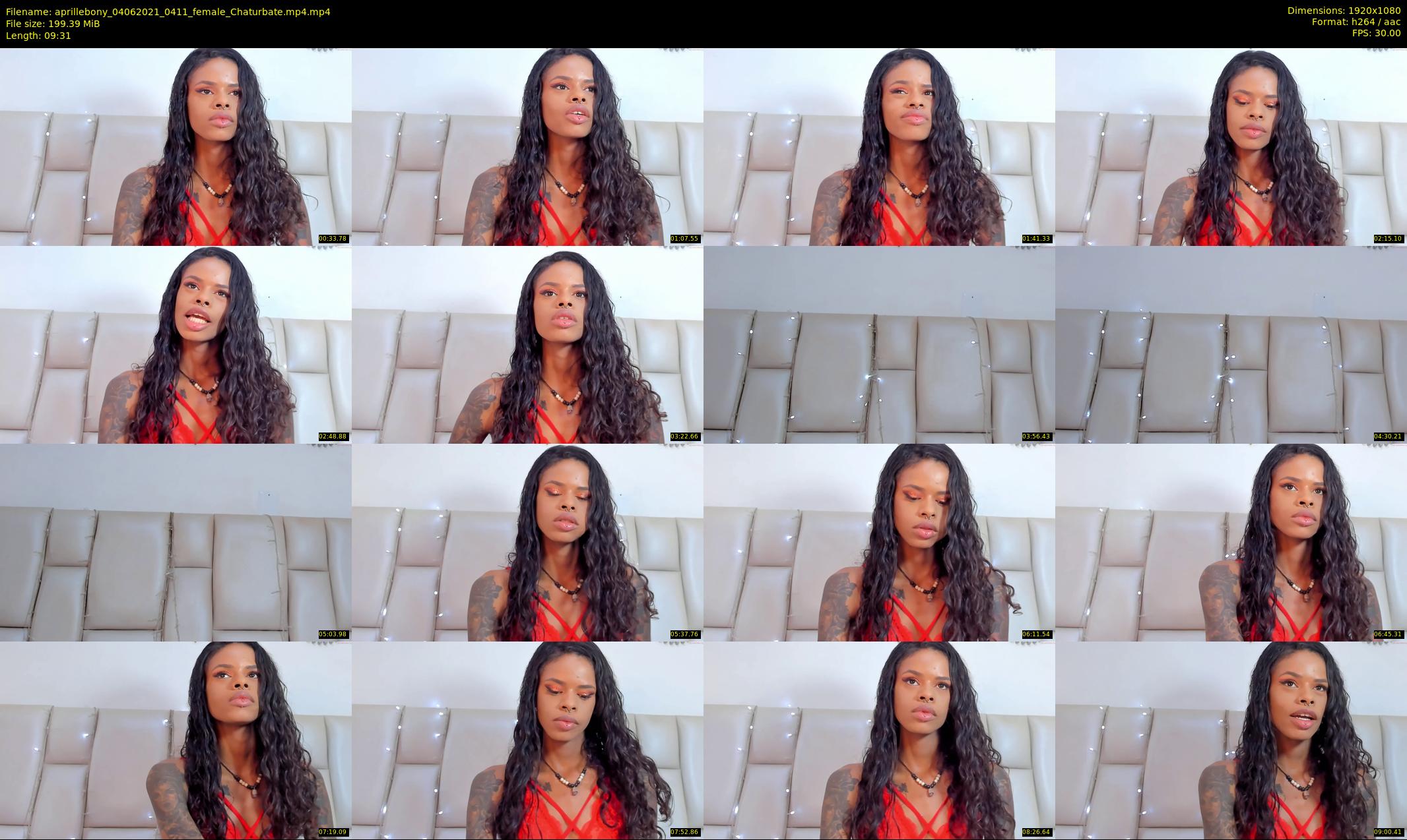 aprillebony — 10 minute Chaturbate female cam show recording, 1080p, Jun 4, 2021
