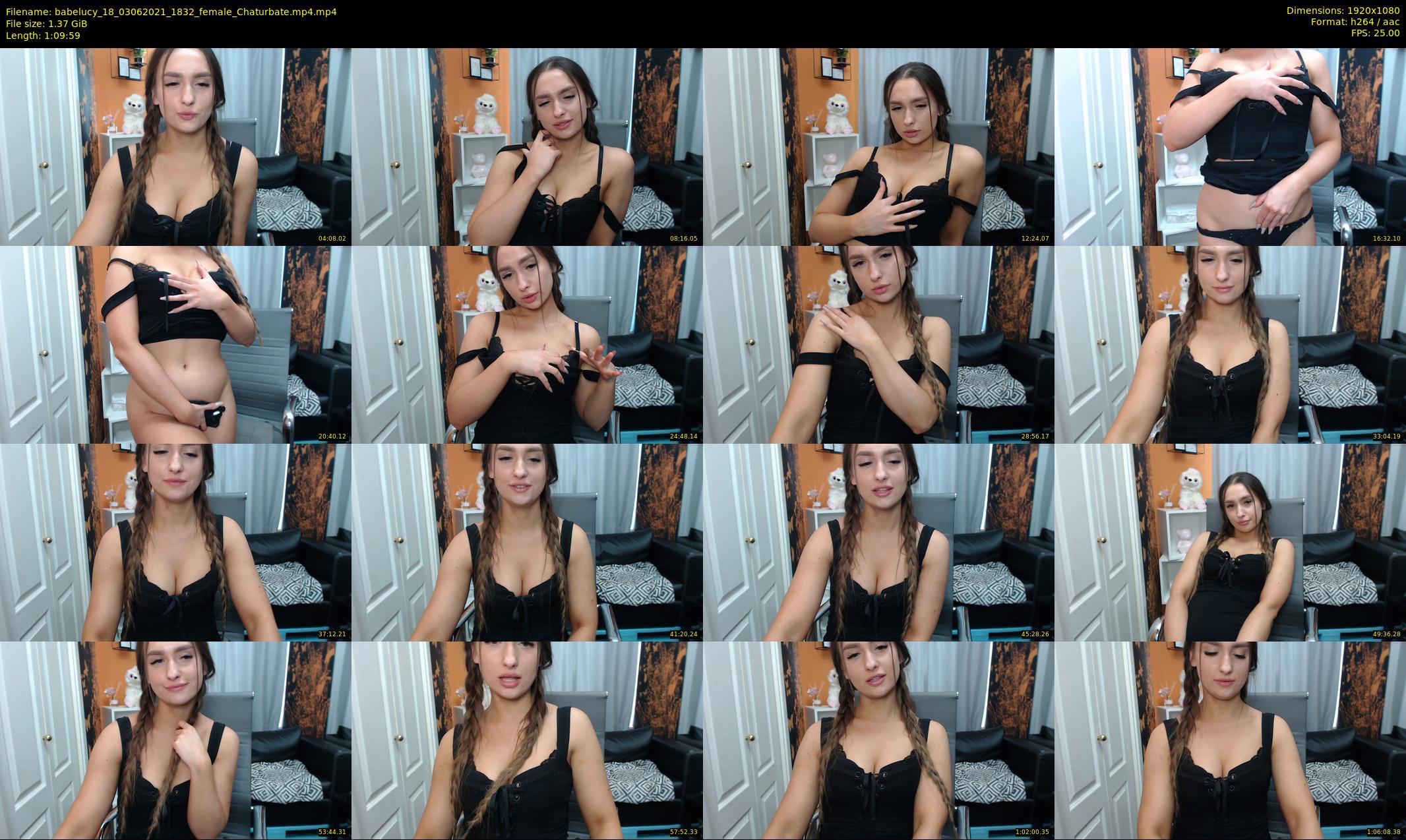 babelucy_18 — 70 minute Chaturbate female cam show recording, 1080p, Jun 3, 2021