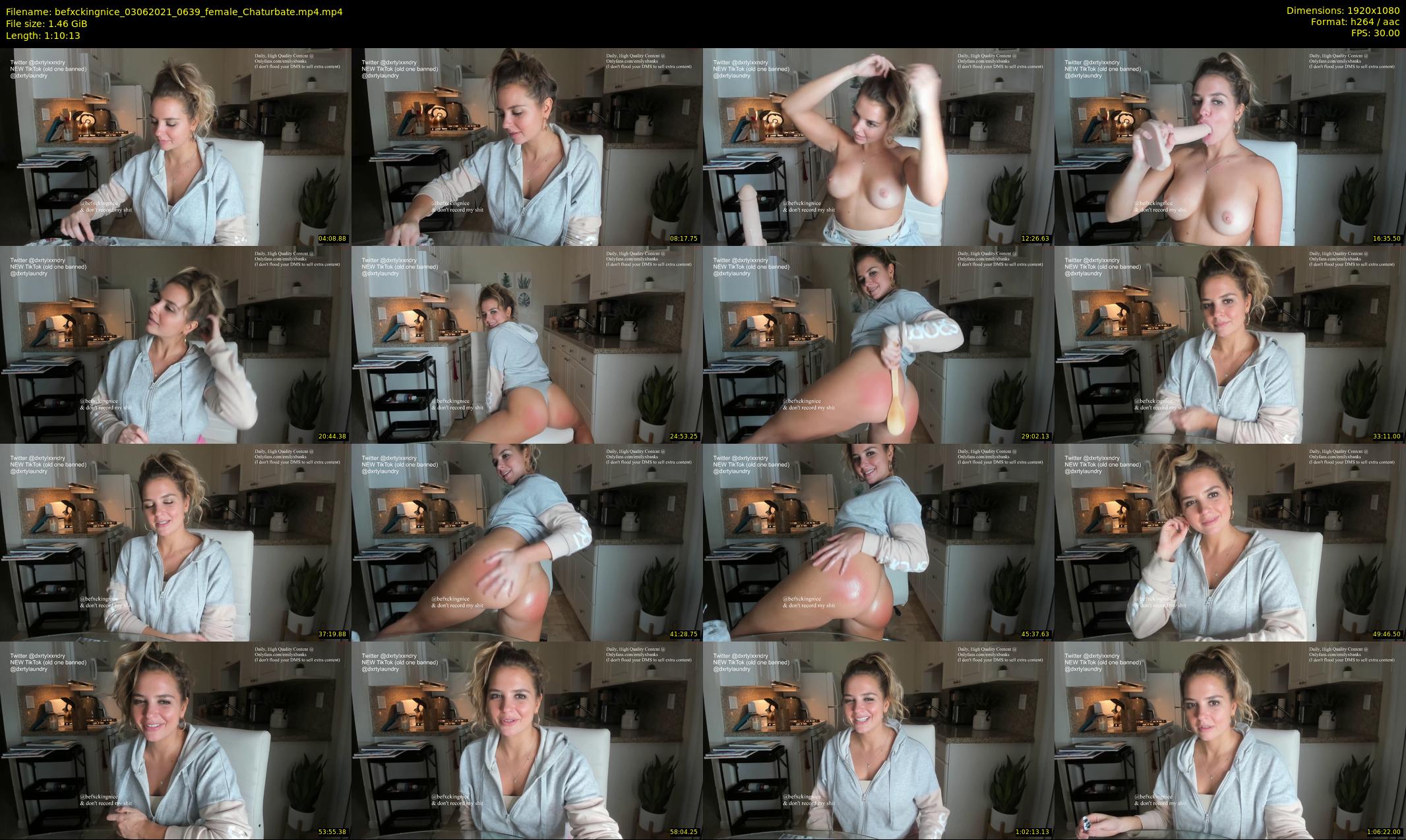 befxckingnice — 71 minute Chaturbate female cam show recording, 1080p, Jun 3, 2021