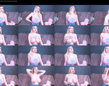 blondiebetsy — 13 minute Chaturbate female cam show recording, 1080p, Jun 3, 2021