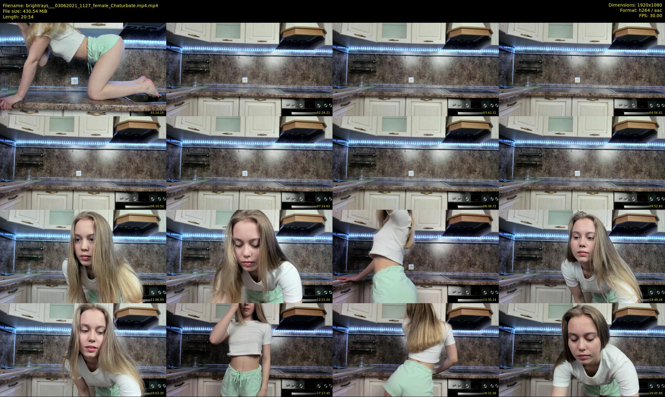 brightrays__ — 21 minute Chaturbate female cam show recording, 1080p, Jun 3, 2021