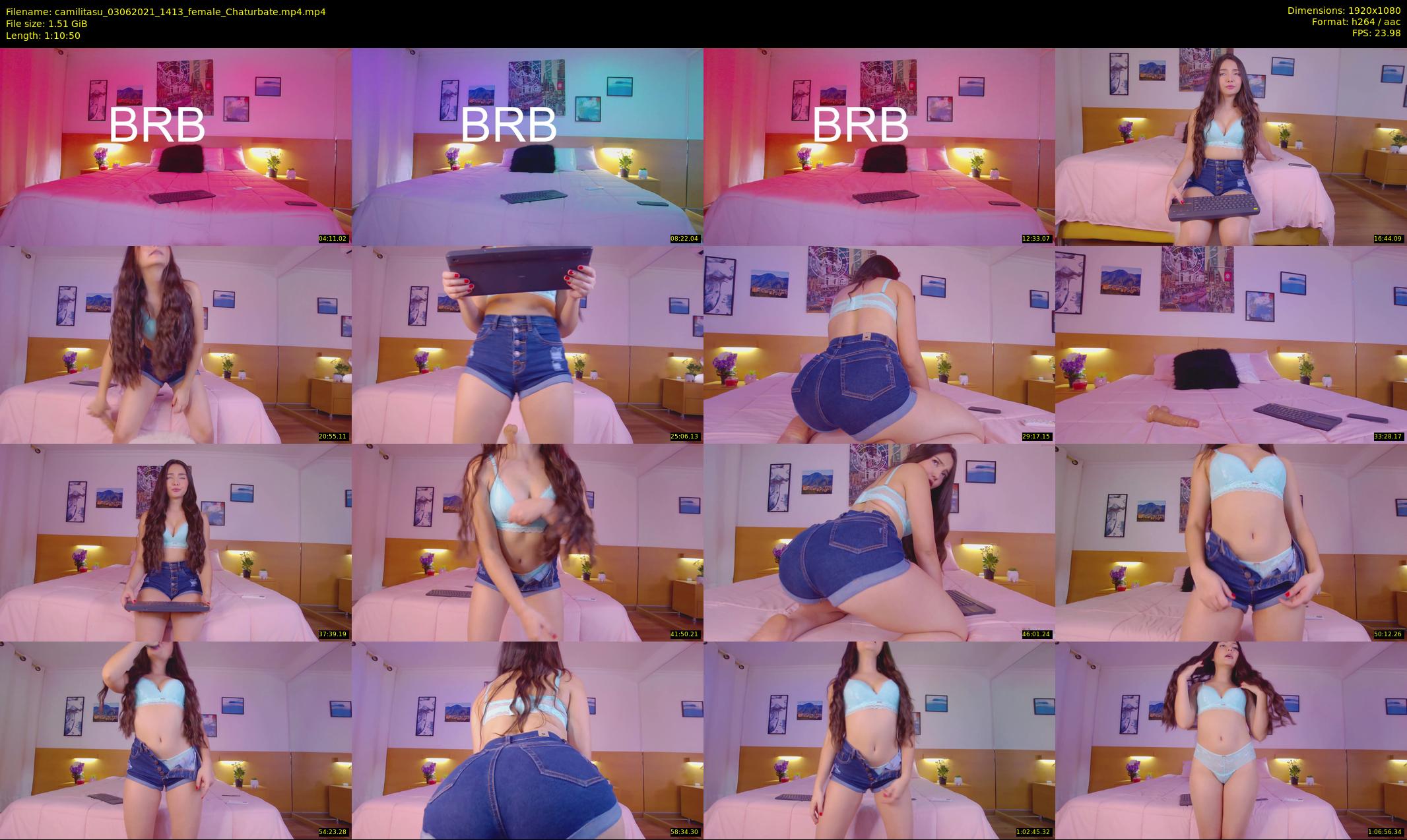 camilitasu — 71 minute Chaturbate female cam show recording, 1080p, Jun 3, 2021