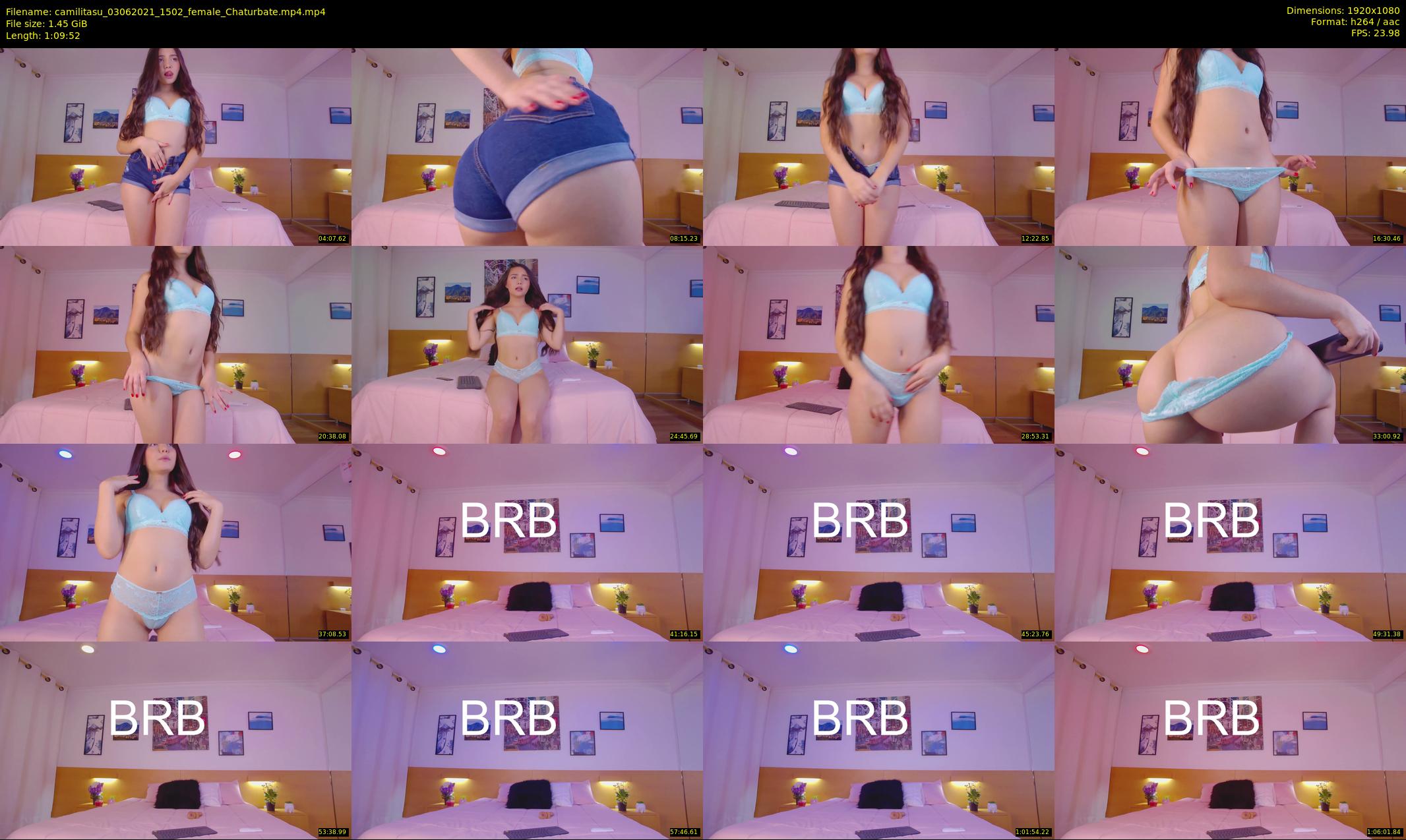 camilitasu — 70 minute Chaturbate female cam show recording, 1080p, Jun 3, 2021