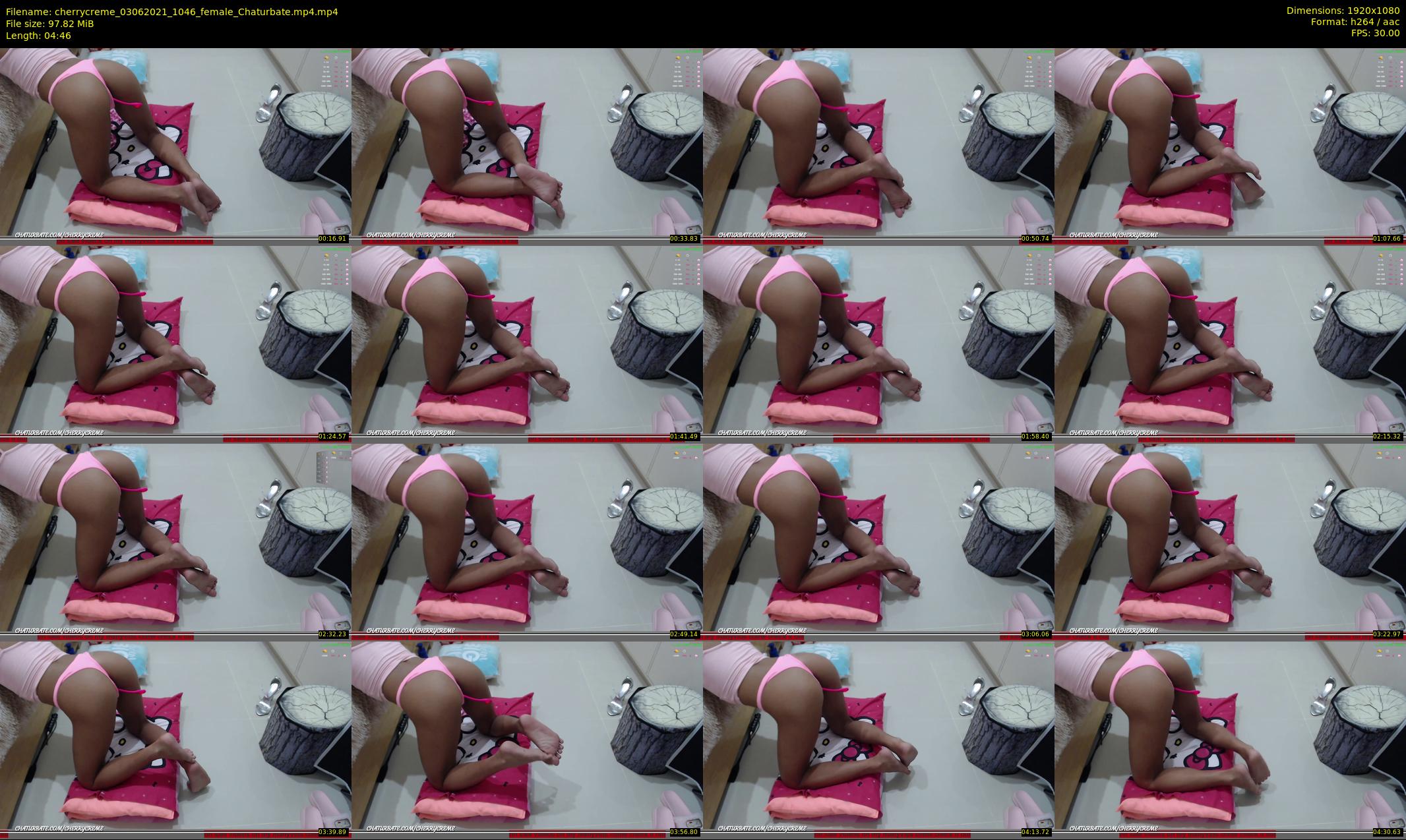 cherrycreme — 5 minute Chaturbate female cam show recording, 1080p, Jun 3, 2021